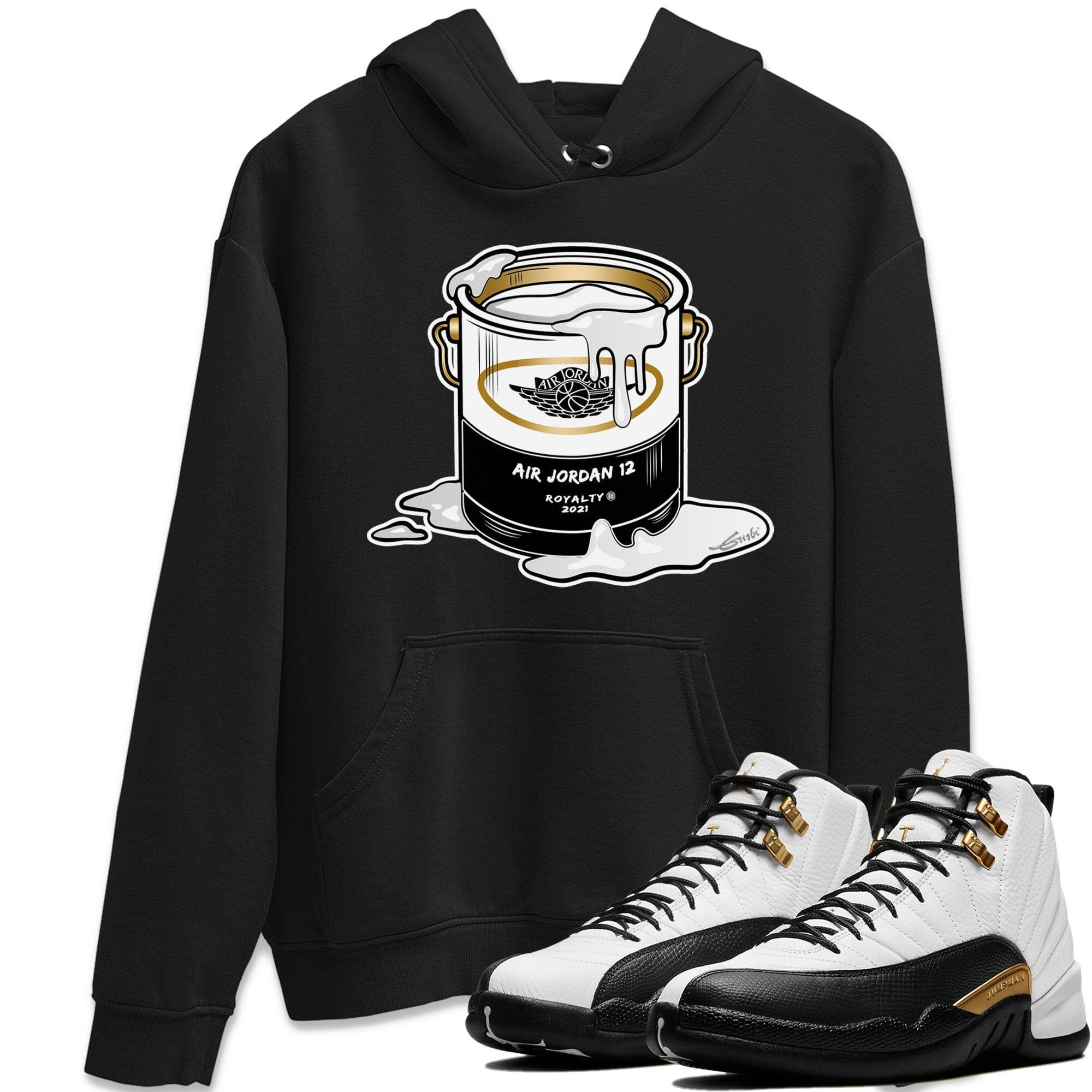 Jordan 12 Royalty Shirt To Match Jordans Bucket Sneaker Tees Jordan 12 Royalty Drip Gear Zone Sneaker Matching Clothing Unisex Shirts