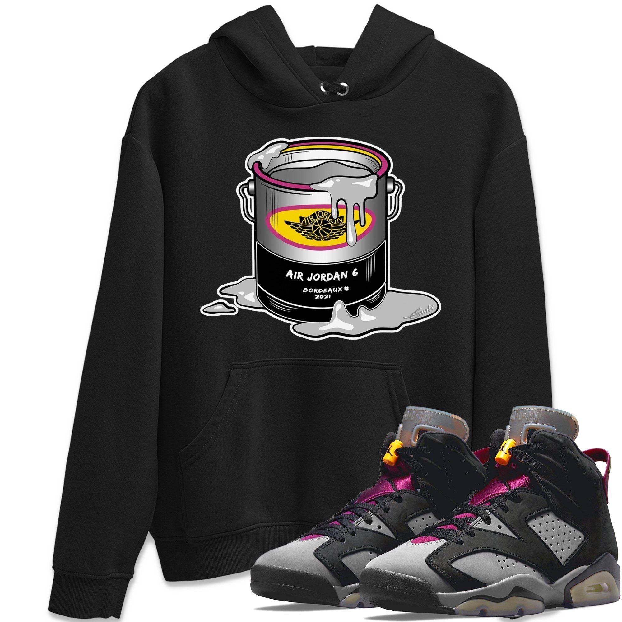 Jordan 6 Bordeaux Shirt To Match Jordans Bucket Sneaker Tees Jordan 6 Bordeaux Drip Gear Zone Sneaker Matching Clothing Unisex Shirts