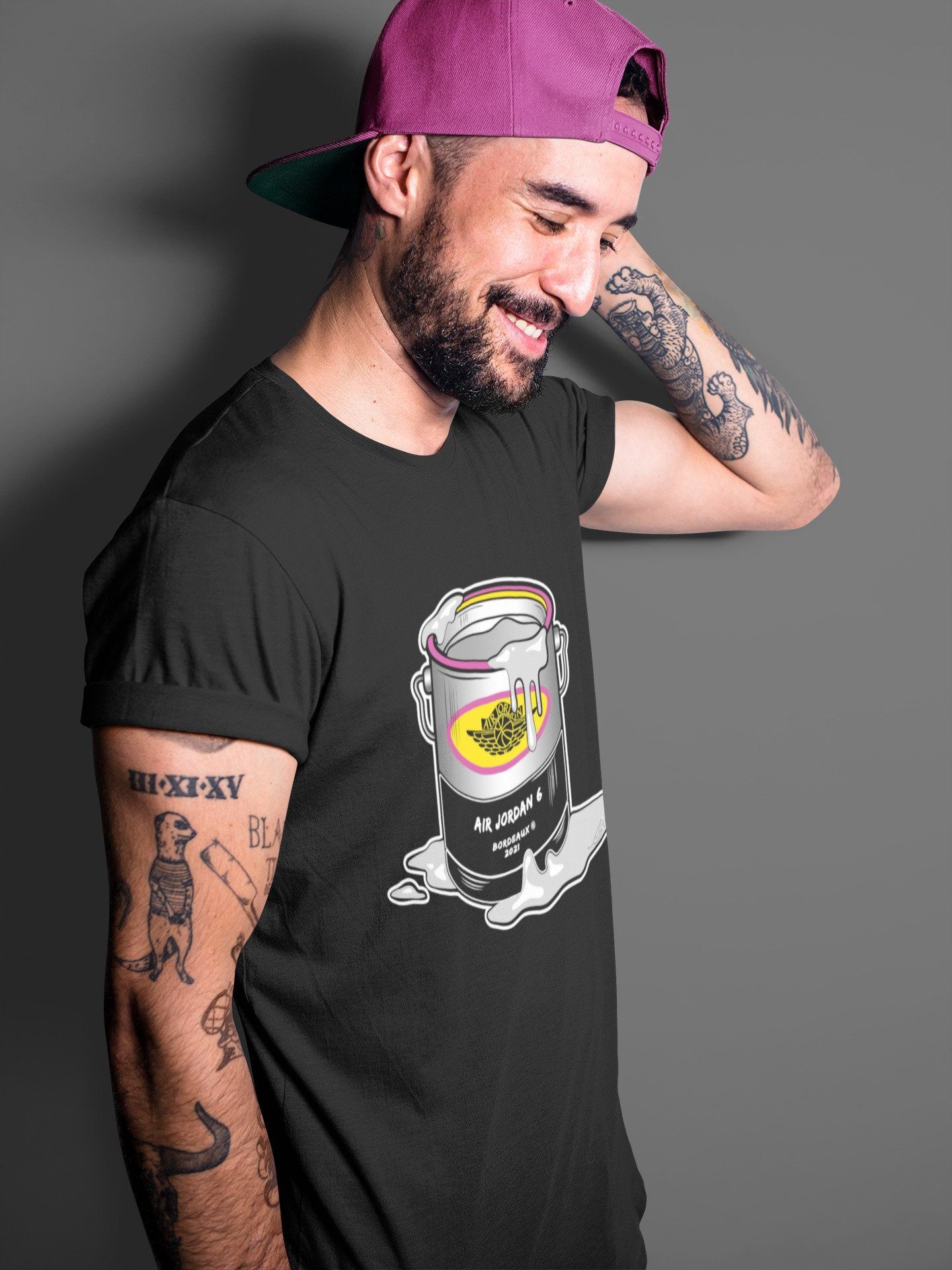 Jordan 6 Bordeaux Shirt To Match Jordans Bucket Sneaker Tees Jordan 6 Bordeaux Drip Gear Zone Sneaker Matching Clothing Unisex Shirts