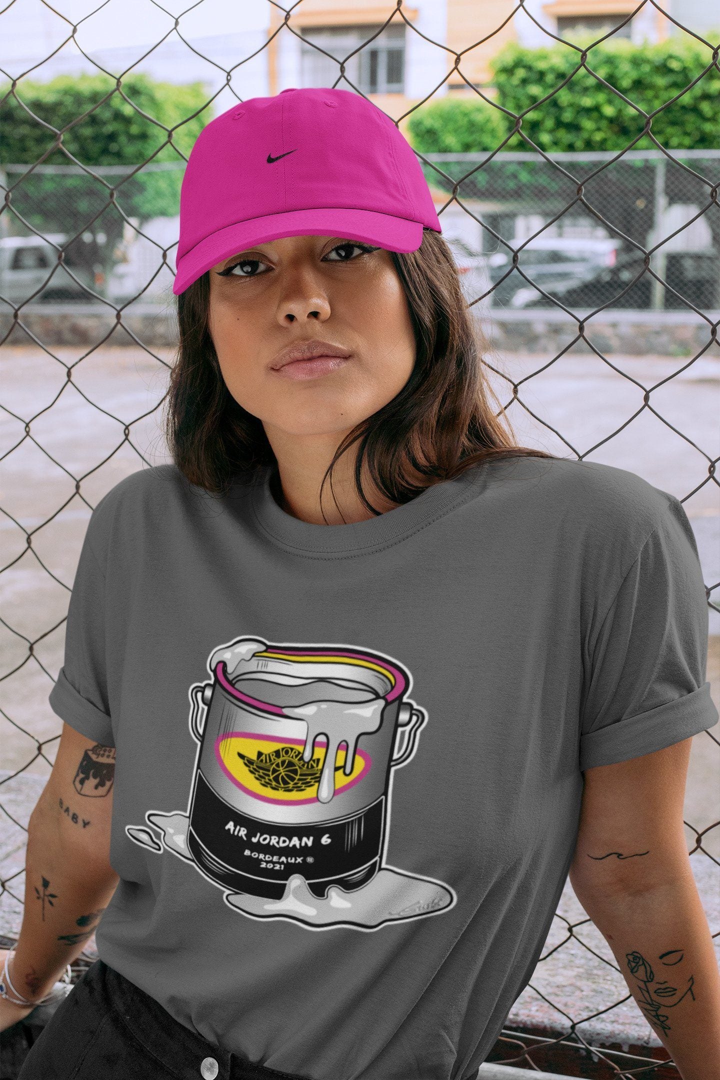 Jordan 6 Bordeaux Shirt To Match Jordans Bucket Sneaker Tees Jordan 6 Bordeaux Drip Gear Zone Sneaker Matching Clothing Unisex Shirts