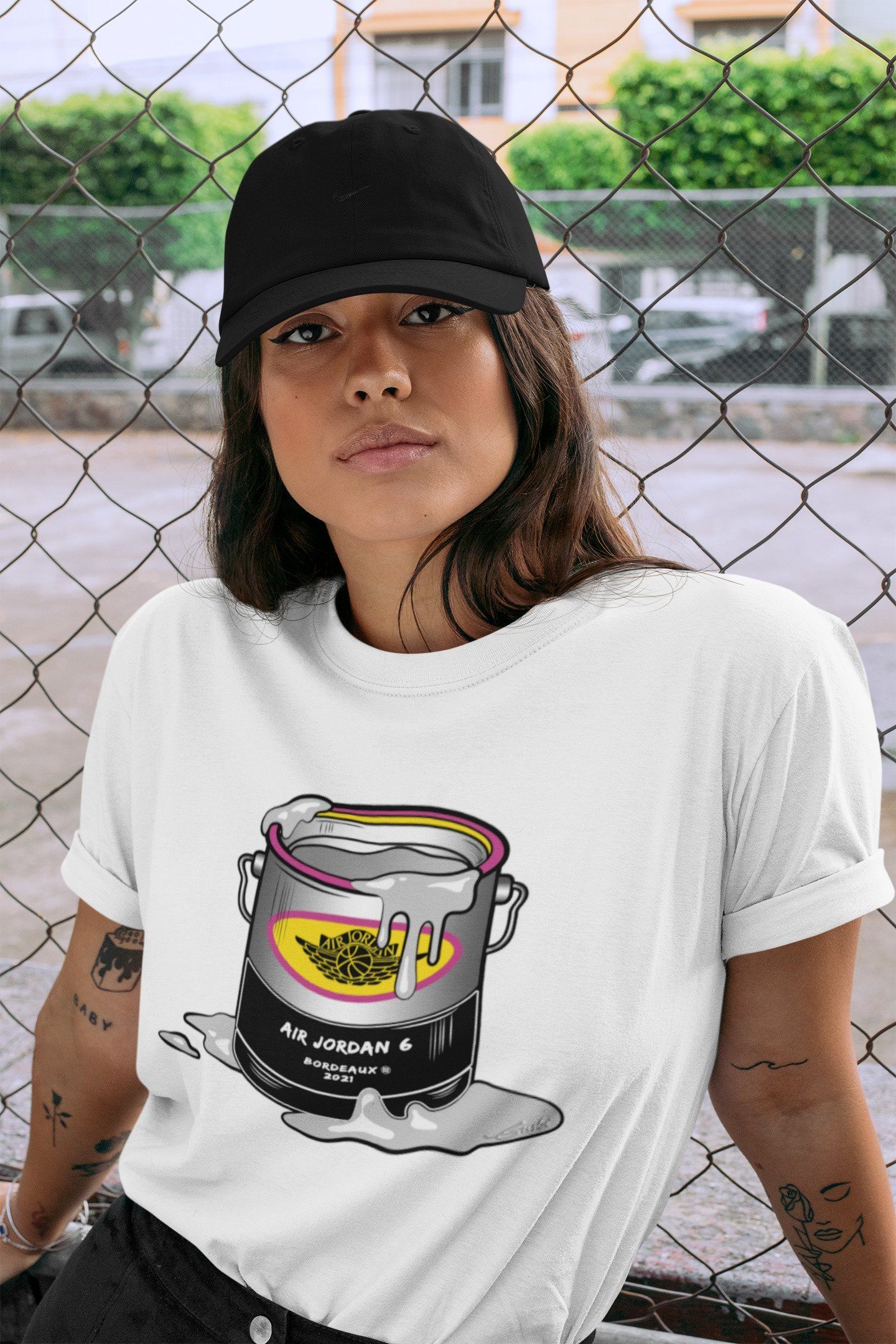 Jordan 6 Bordeaux Shirt To Match Jordans Bucket Sneaker Tees Jordan 6 Bordeaux Drip Gear Zone Sneaker Matching Clothing Unisex Shirts