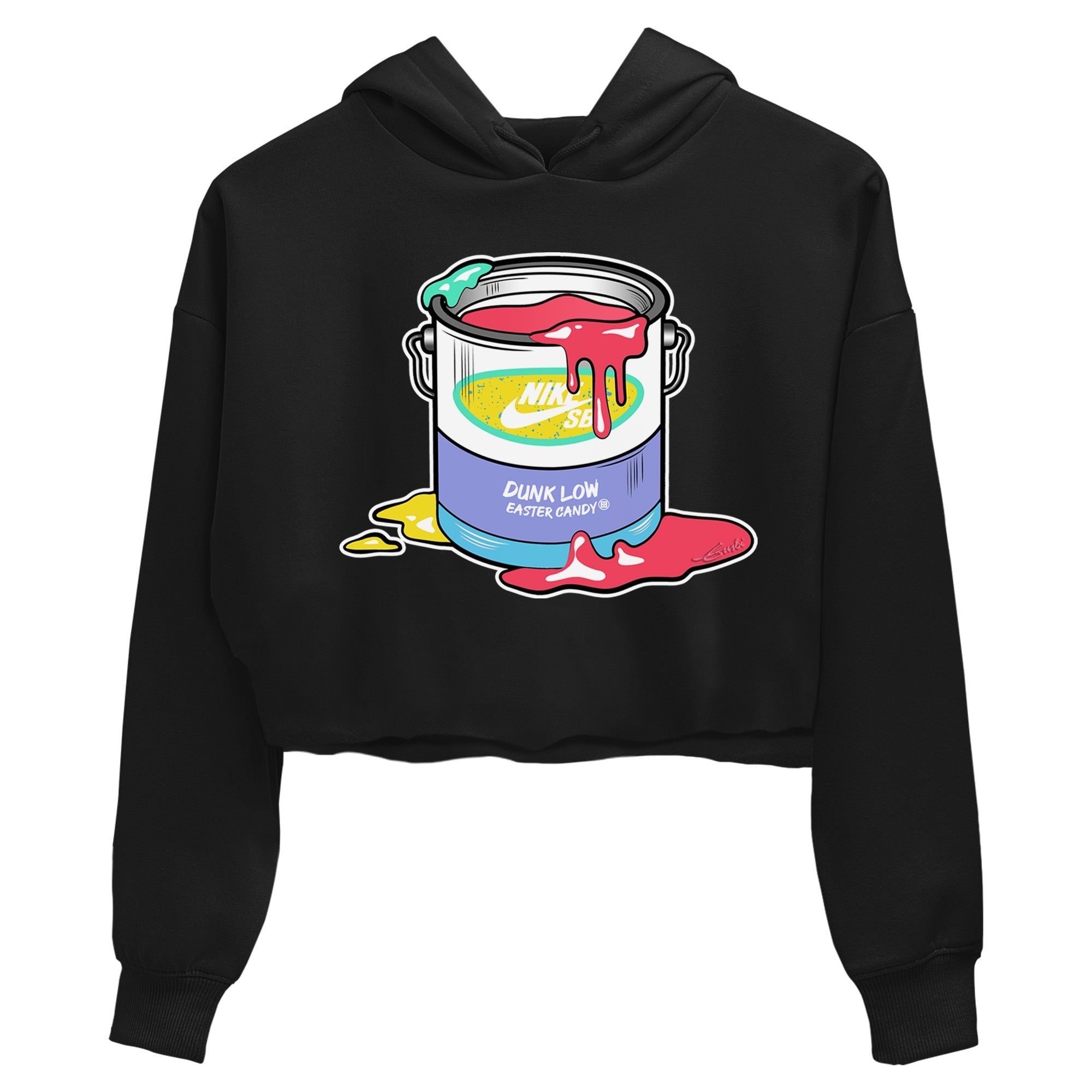 Dunk Easter Candy Sneaker Match Tees Bucket Streetwear Sneaker Shirt Holiday Easter T-Shirt Sneaker Release Tees Women's Shirts Black 2
