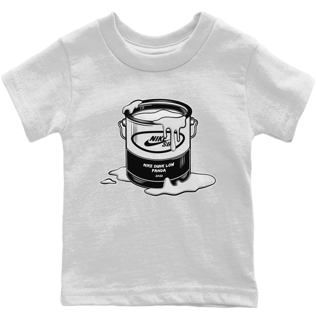 Dunk Panda Sneaker Match Tees Bucket Sneaker Tees Dunk Panda Jordan to match sneaker T-Shirt Kids Shirts