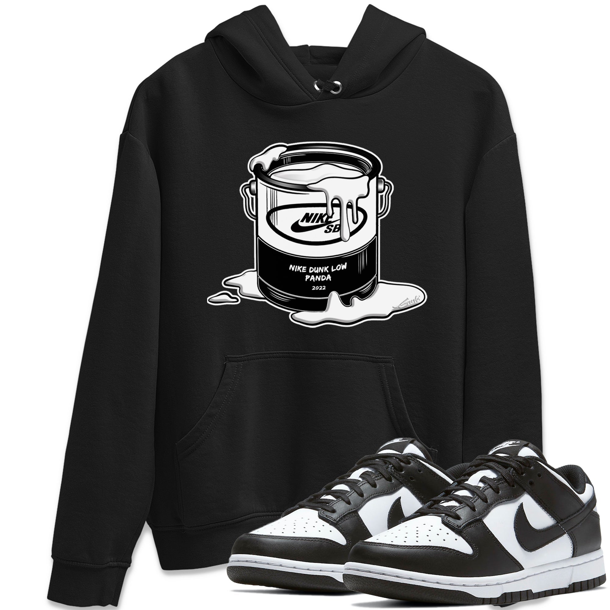 Dunk Panda Sneaker Match Tees Bucket Sneaker Tees Dunk Panda Jordan to match sneaker T-Shirt Crew Neck Shirts