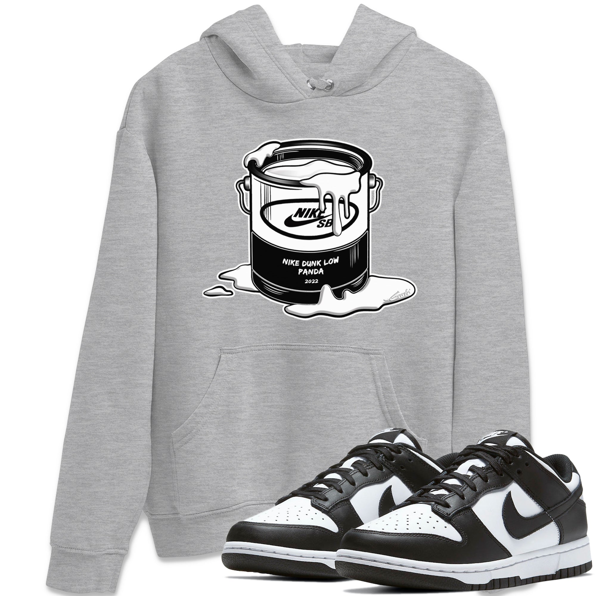 Dunk Panda Sneaker Match Tees Bucket Sneaker Tees Dunk Panda Jordan to match sneaker T-Shirt Crew Neck Shirts
