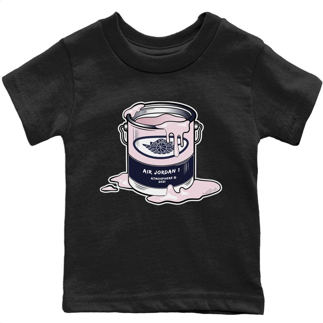 Jordan 1 Atmosphere Sneaker Match Tees Bucket Sneaker Tees Jordan 1 Atmosphere Jordan to match sneaker T-Shirt Kids Shirts