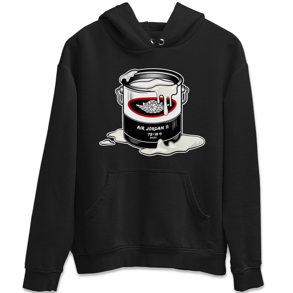 Jordan 11 72-10 Sneaker Matching T-Shirt Bucket Sneaker Tees Jordan 11 72-10 Sneaker Release Tees Crew Neck Tees