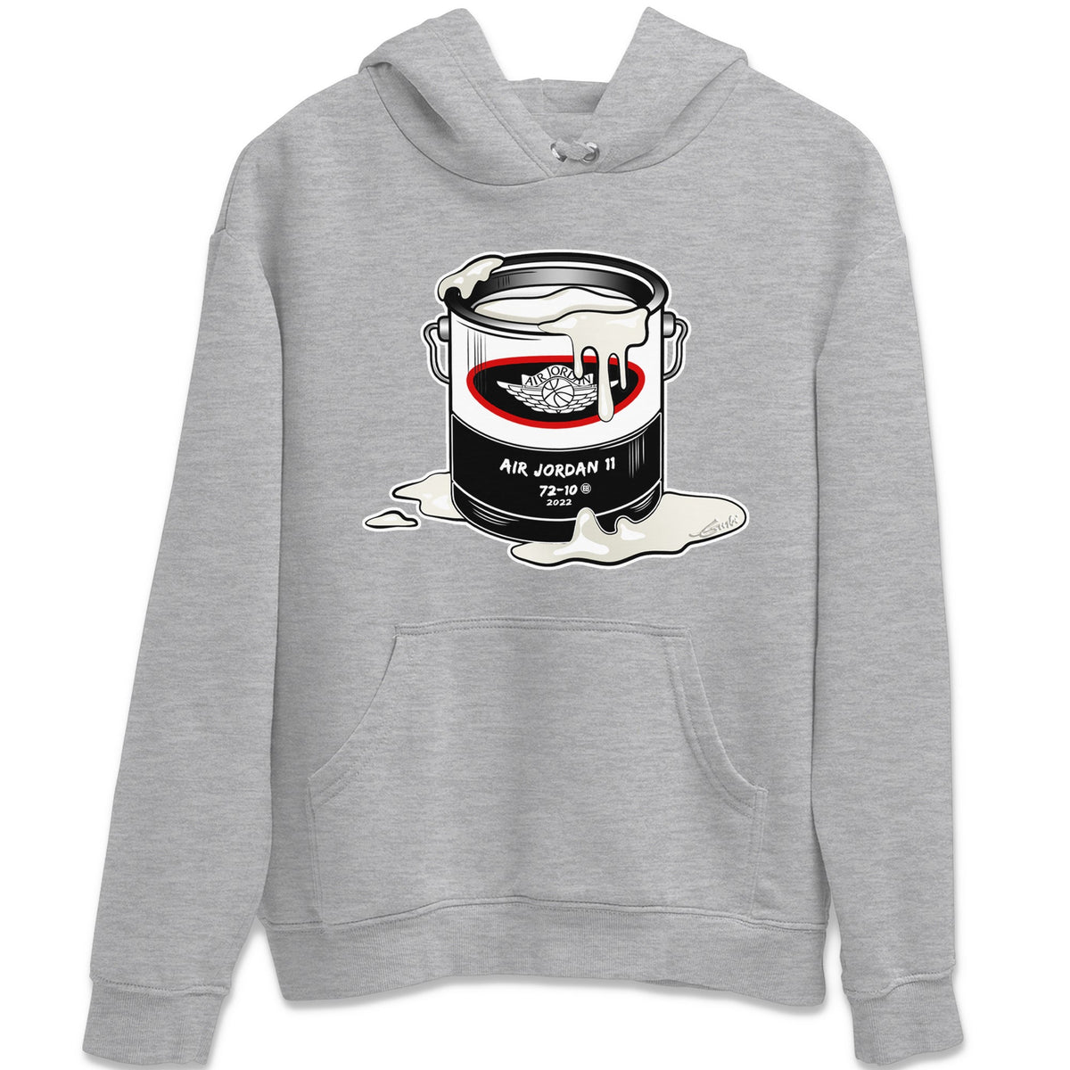 Jordan 11 72-10 Sneaker Matching T-Shirt Bucket Sneaker Tees Jordan 11 72-10 Sneaker Release Tees Crew Neck Tees