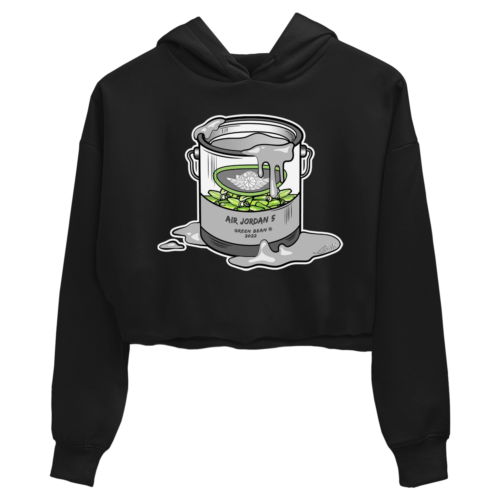 Jordan 5 Green Bean Sneaker Matching T-Shirt Bucket Sneaker Tees Jordan 5 Green Bean Sneaker Release Tees Women's Shirts