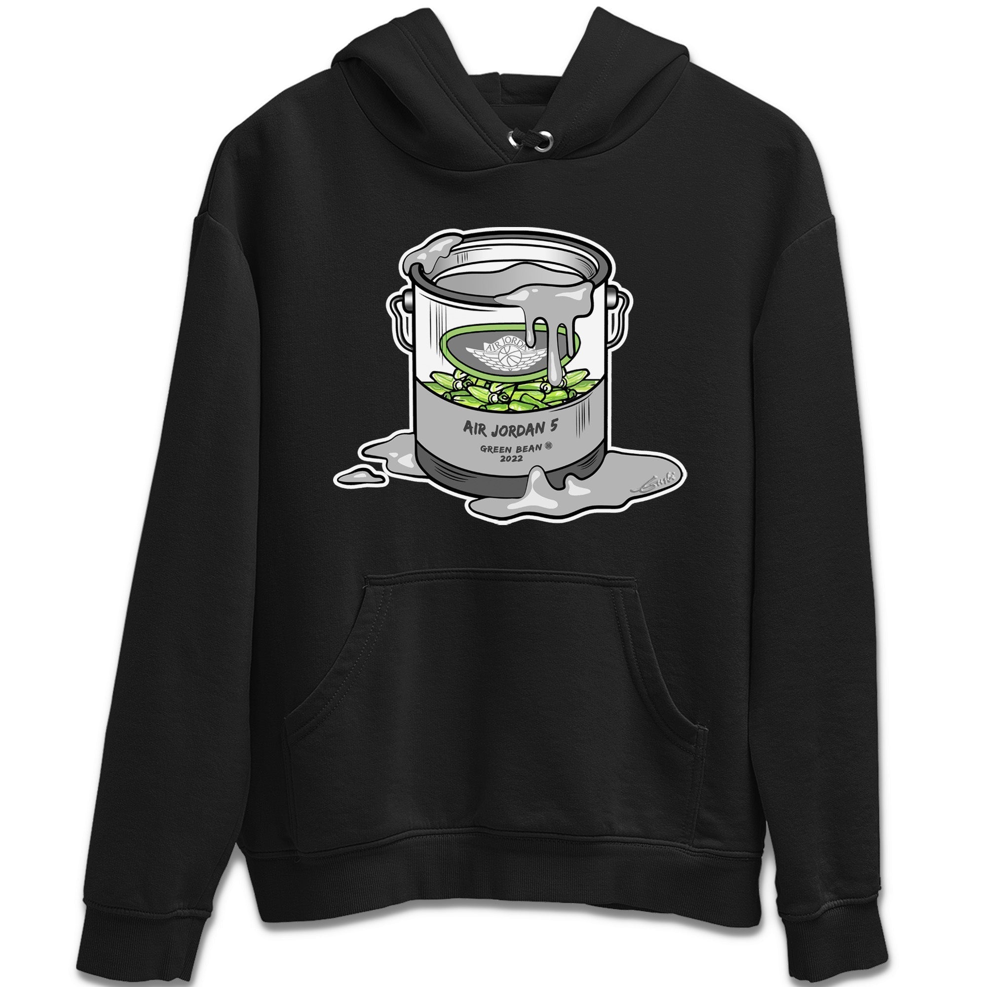 Jordan 5 Green Bean Sneaker Matching T-Shirt Bucket Sneaker Tees Jordan 5 Green Bean Sneaker Release Tees Crew Neck Tees