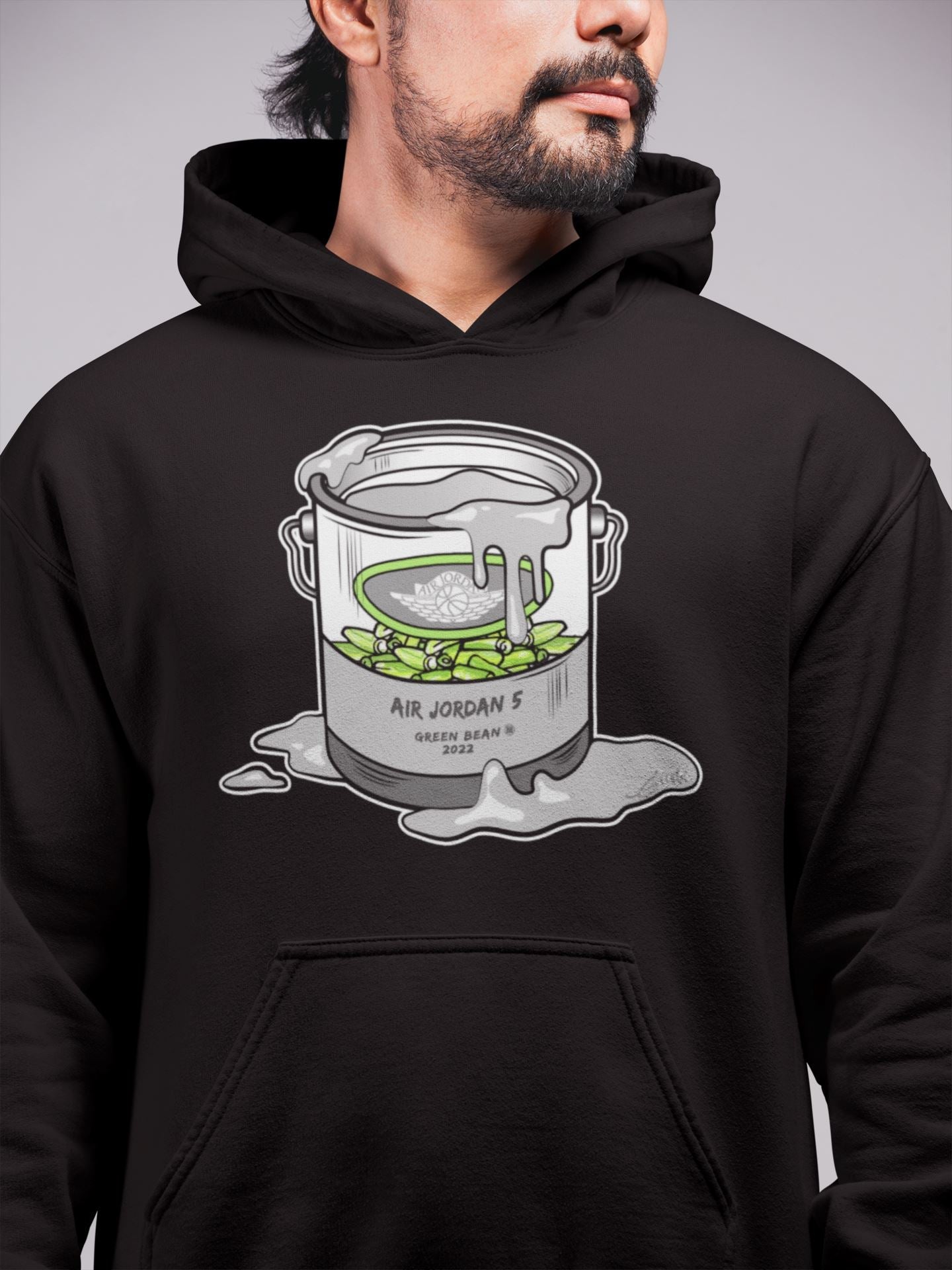 Jordan 5 Green Bean Sneaker Matching T-Shirt Bucket Sneaker Tees Jordan 5 Green Bean Sneaker Release Tees Crew Neck Tees