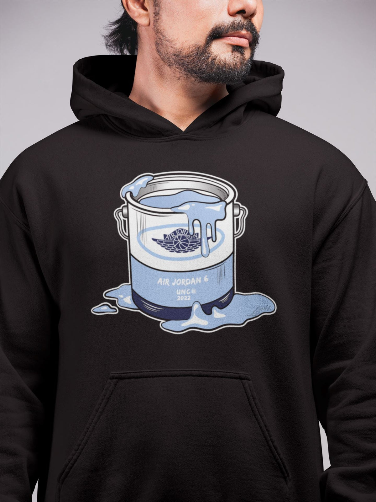 Jordan 6 UNC Shirt To Match Jordans Bucket Sneaker Tees Jordan 6 UNC Drip Gear Zone Sneaker Matching Clothing Unisex Shirts