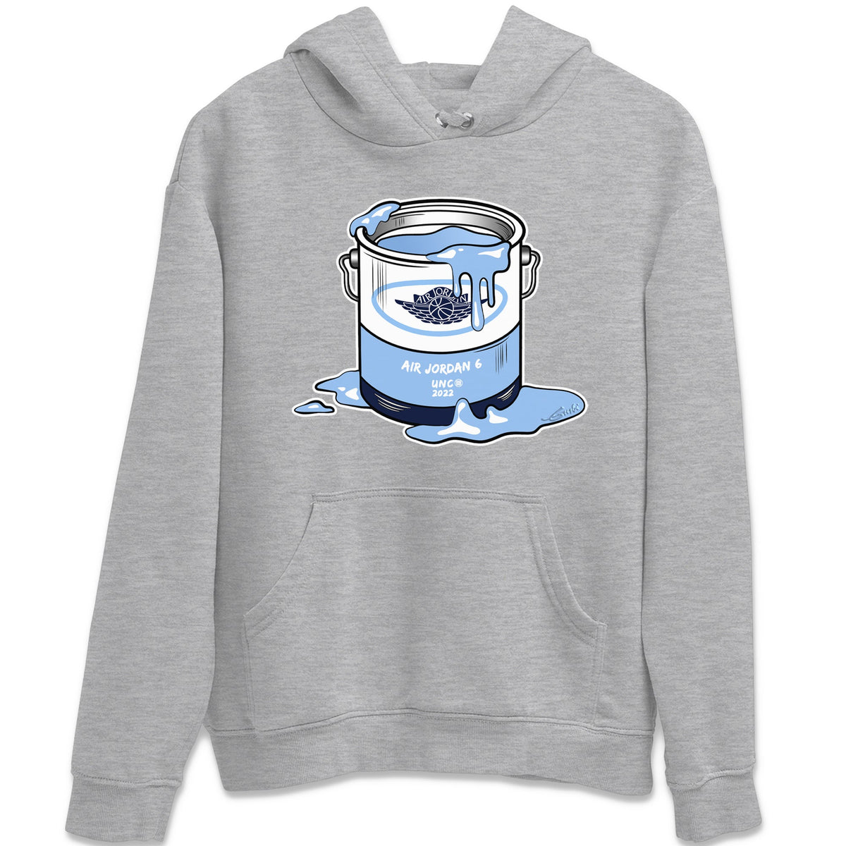Jordan 6 UNC Shirt To Match Jordans Bucket Sneaker Tees Jordan 6 UNC Drip Gear Zone Sneaker Matching Clothing Unisex Shirts