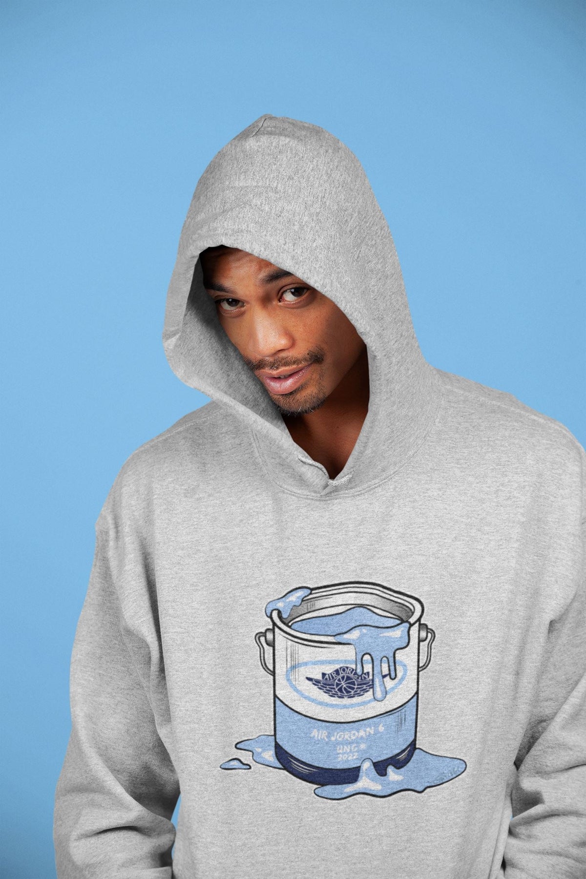 Jordan 6 UNC Shirt To Match Jordans Bucket Sneaker Tees Jordan 6 UNC Drip Gear Zone Sneaker Matching Clothing Unisex Shirts