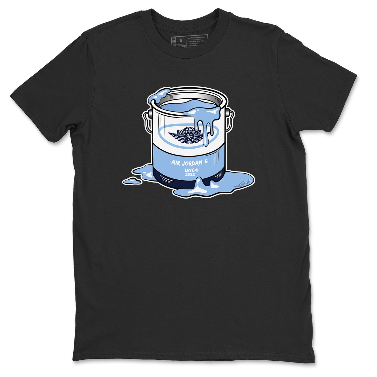 Jordan 6 UNC Shirt To Match Jordans Bucket Sneaker Tees Jordan 6 UNC Drip Gear Zone Sneaker Matching Clothing Unisex Shirts