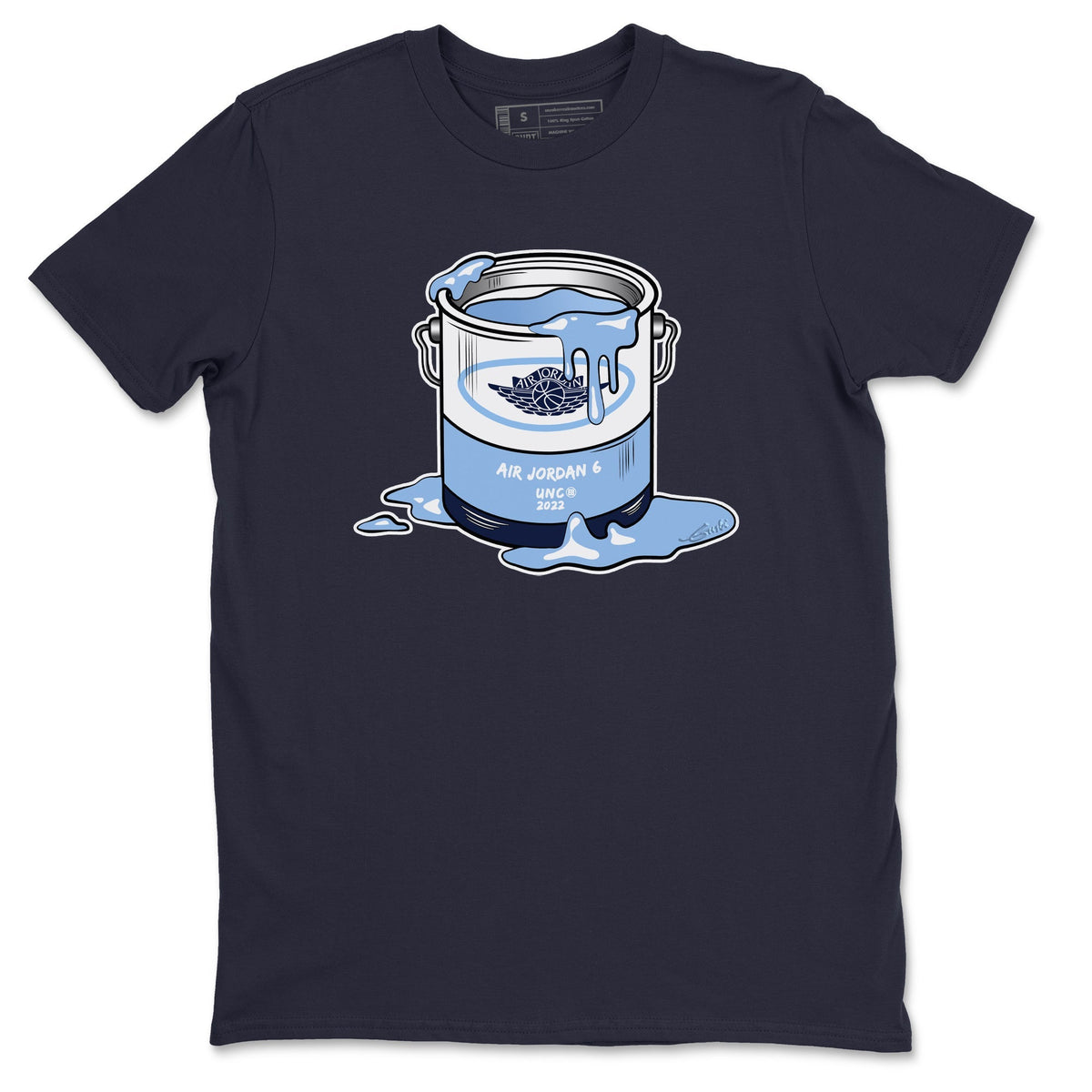 Jordan 6 UNC Shirt To Match Jordans Bucket Sneaker Tees Jordan 6 UNC Drip Gear Zone Sneaker Matching Clothing Unisex Shirts