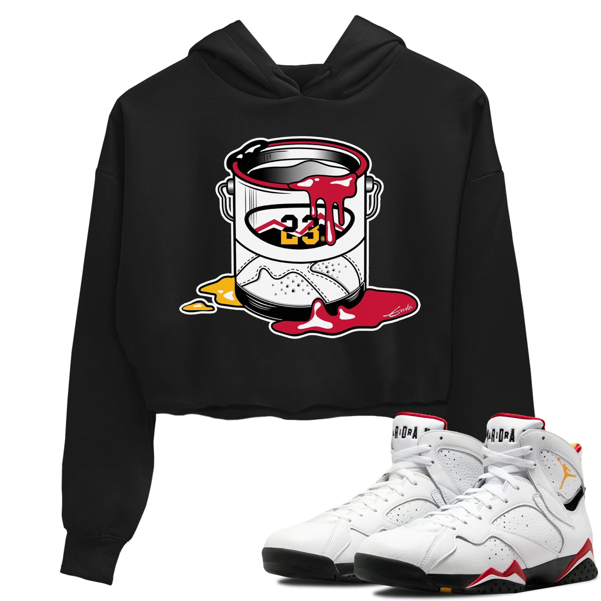 Jordan 7 Cardinal Shirt To Match Jordans Bucket Sneaker Tees Jordan 7 Cardinal Drip Gear Zone Sneaker Matching Clothing Women's Shirts