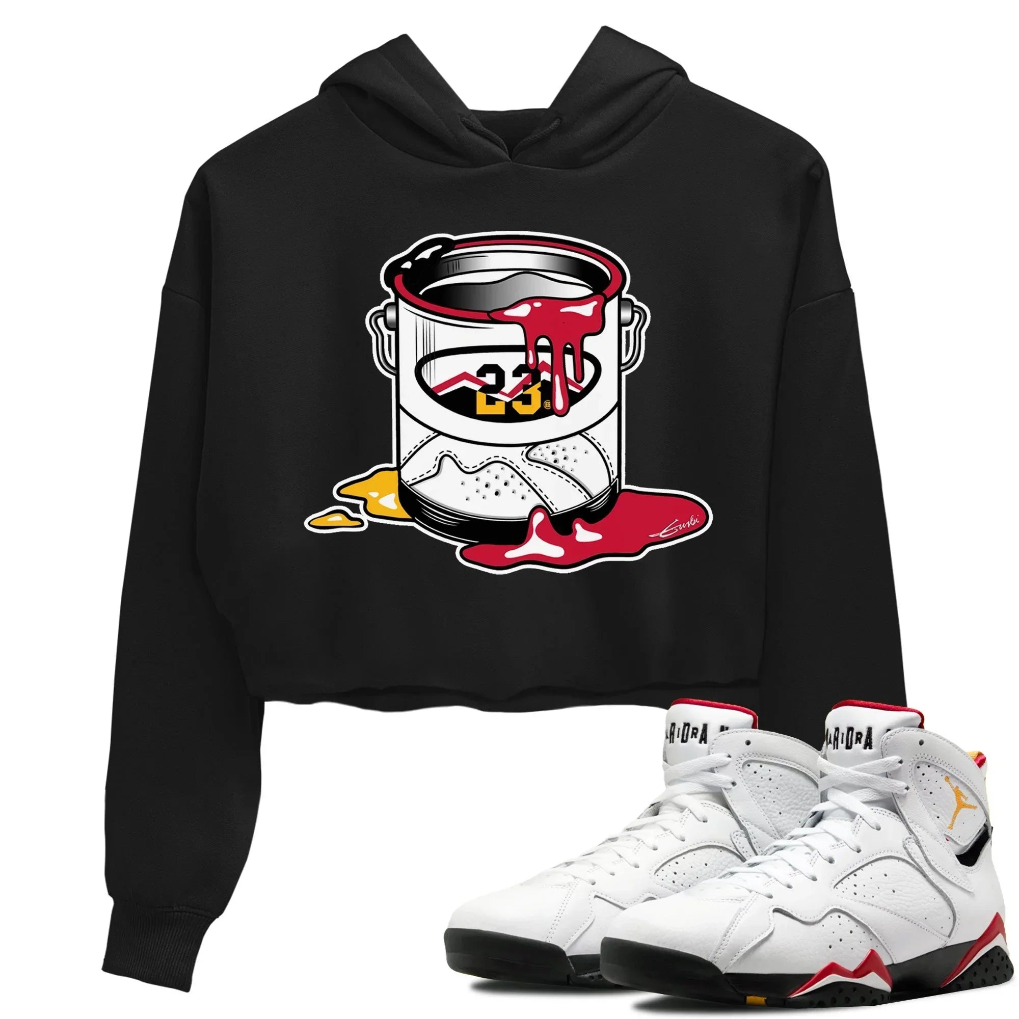 Jordan 7 Cardinal Shirt To Match Jordans Bucket Sneaker Tees Jordan 7 Cardinal Drip Gear Zone Sneaker Matching Clothing Women's Shirts