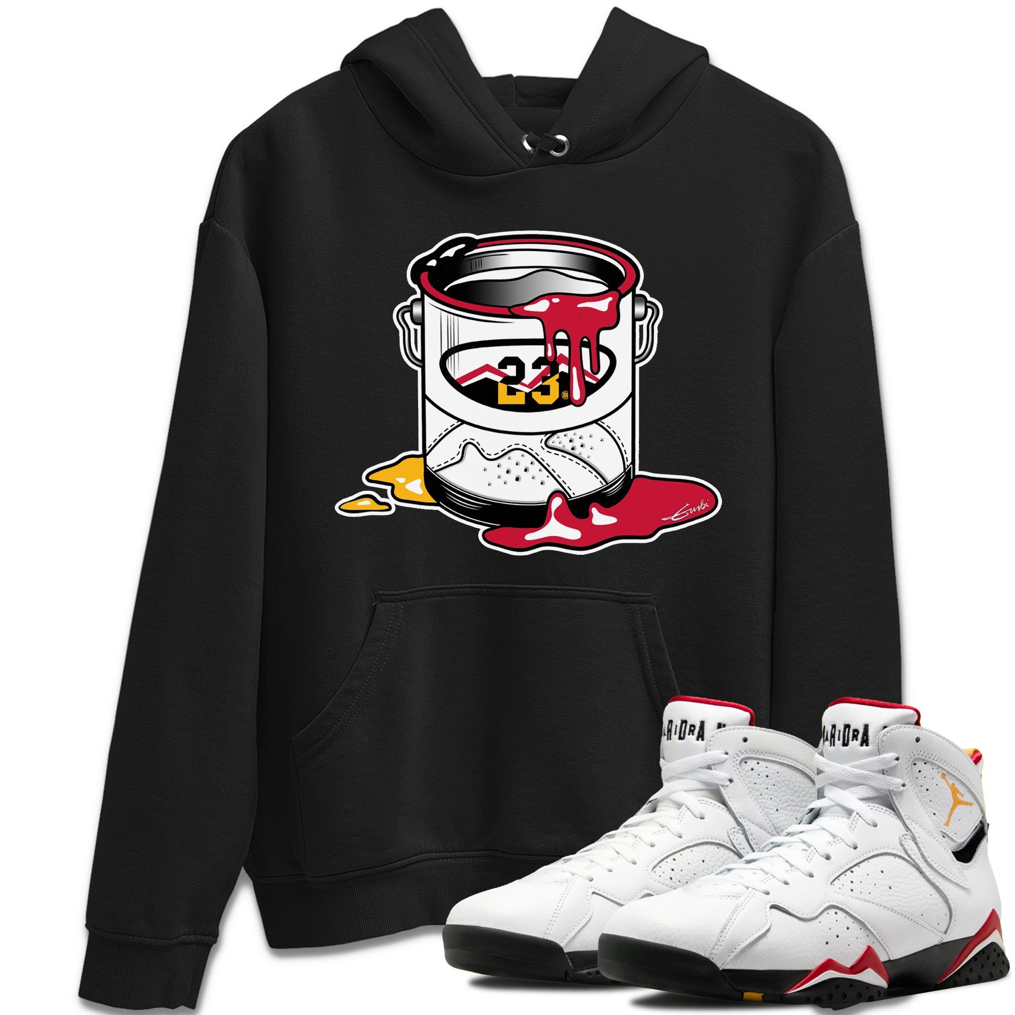 Jordan 7 Cardinal Shirt To Match Jordans Bucket Sneaker Tees Jordan 7 Cardinal Drip Gear Zone Sneaker Matching Clothing Unisex Shirts