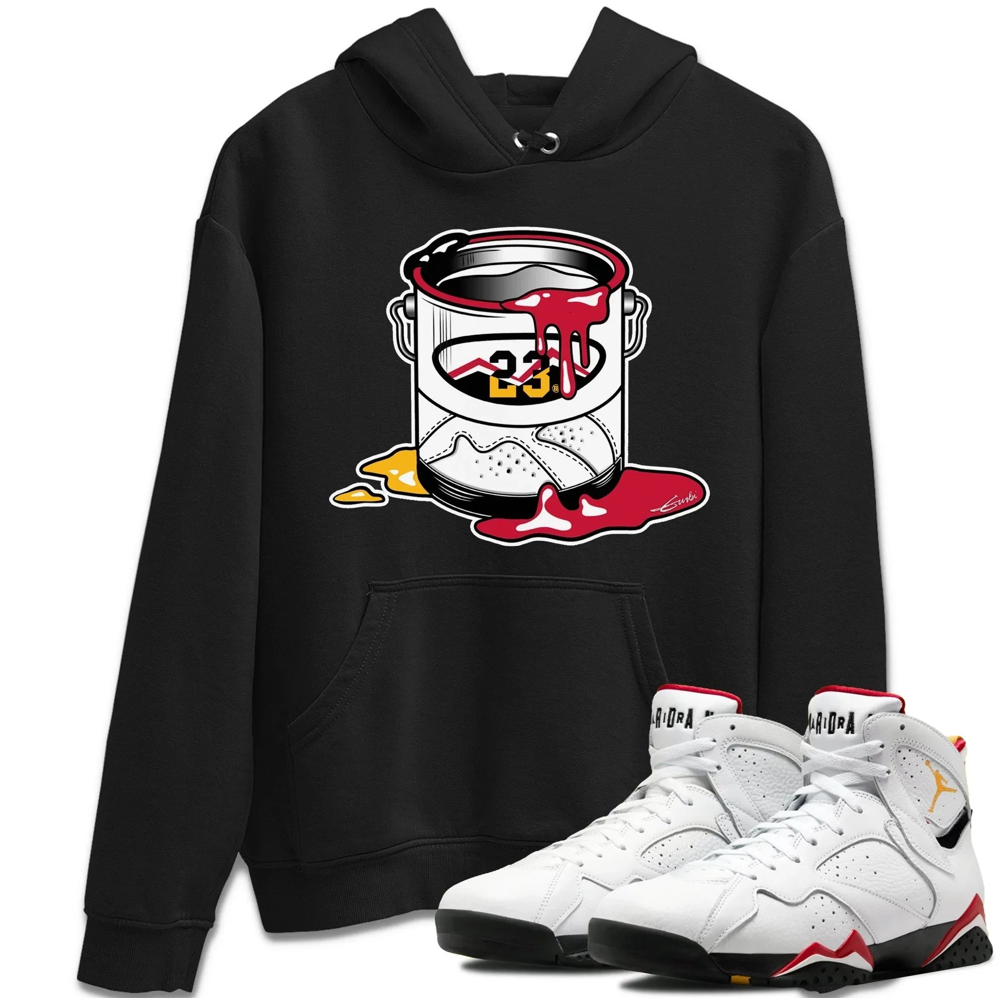 Jordan 7 Cardinal Shirt To Match Jordans Bucket Sneaker Tees Jordan 7 Cardinal Drip Gear Zone Sneaker Matching Clothing Unisex Shirts