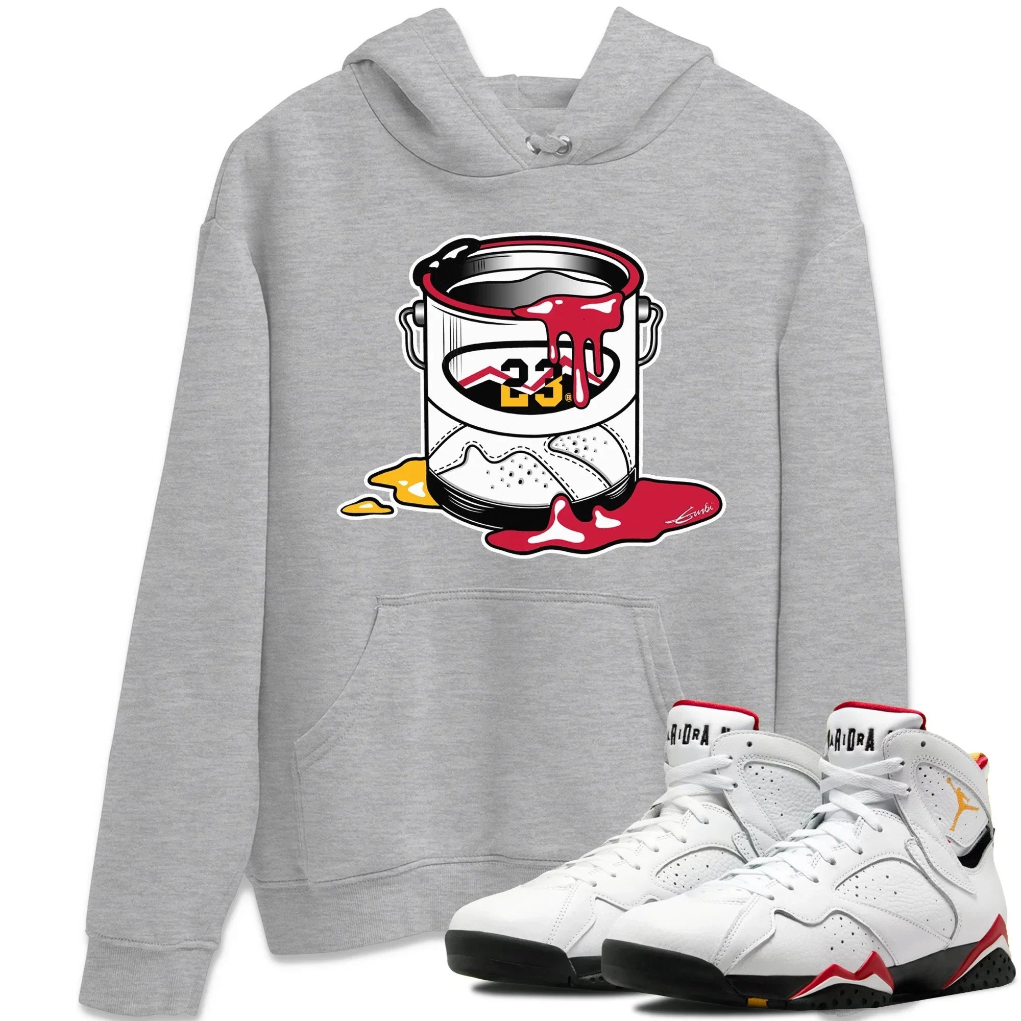 Jordan 7 Cardinal Shirt To Match Jordans Bucket Sneaker Tees Jordan 7 Cardinal Drip Gear Zone Sneaker Matching Clothing Unisex Shirts