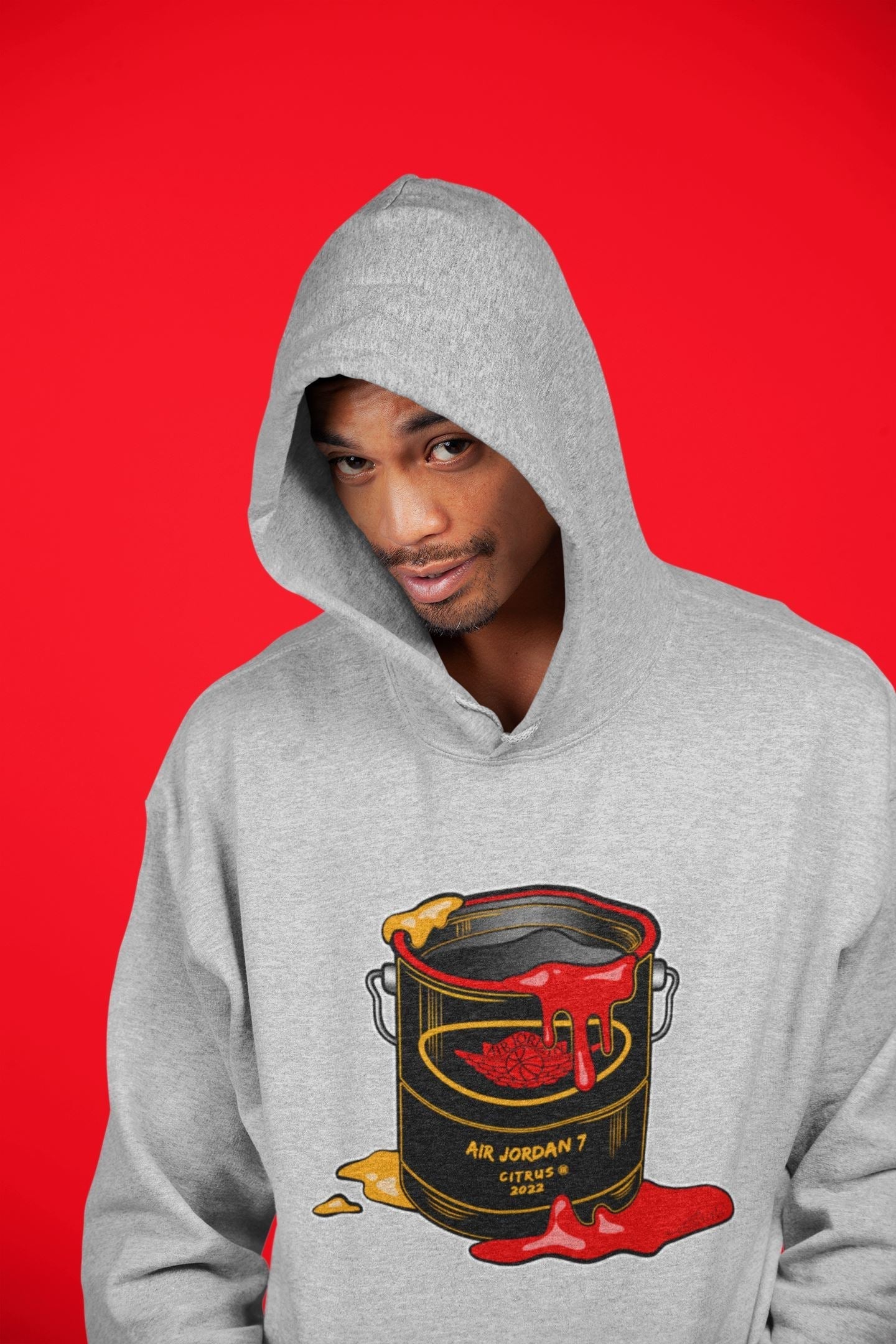 Jordan 7 Citrus Shirt To Match Jordans Bucket Sneaker Tees Jordan 7 Citrus Drip Gear Zone Sneaker Matching Clothing Unisex Shirts