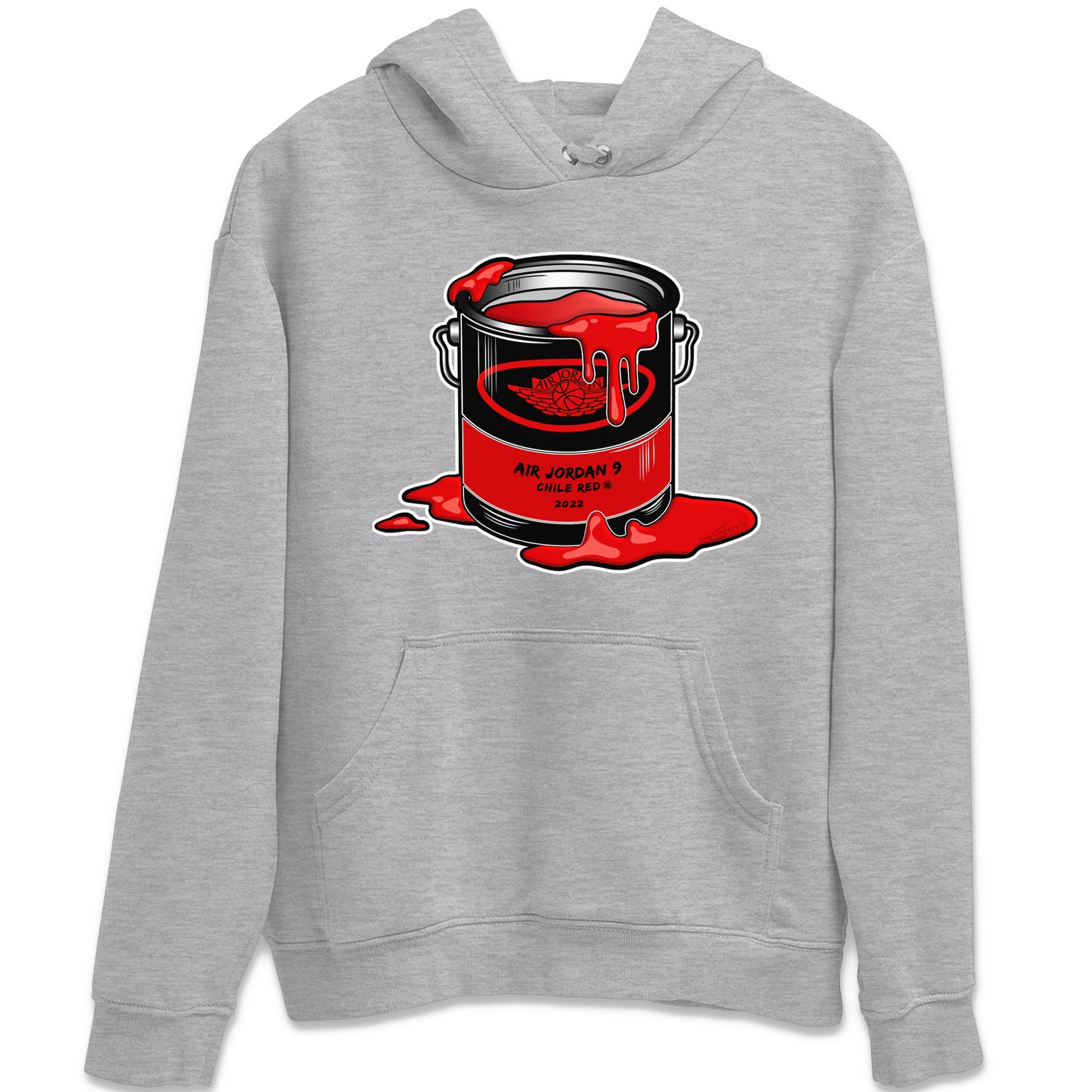 Jordan 9 Chile Red Shirt To Match Jordans Bucket Sneaker Tees Jordan 9 Chile Red Drip Gear Zone Sneaker Matching Clothing Unisex Shirts