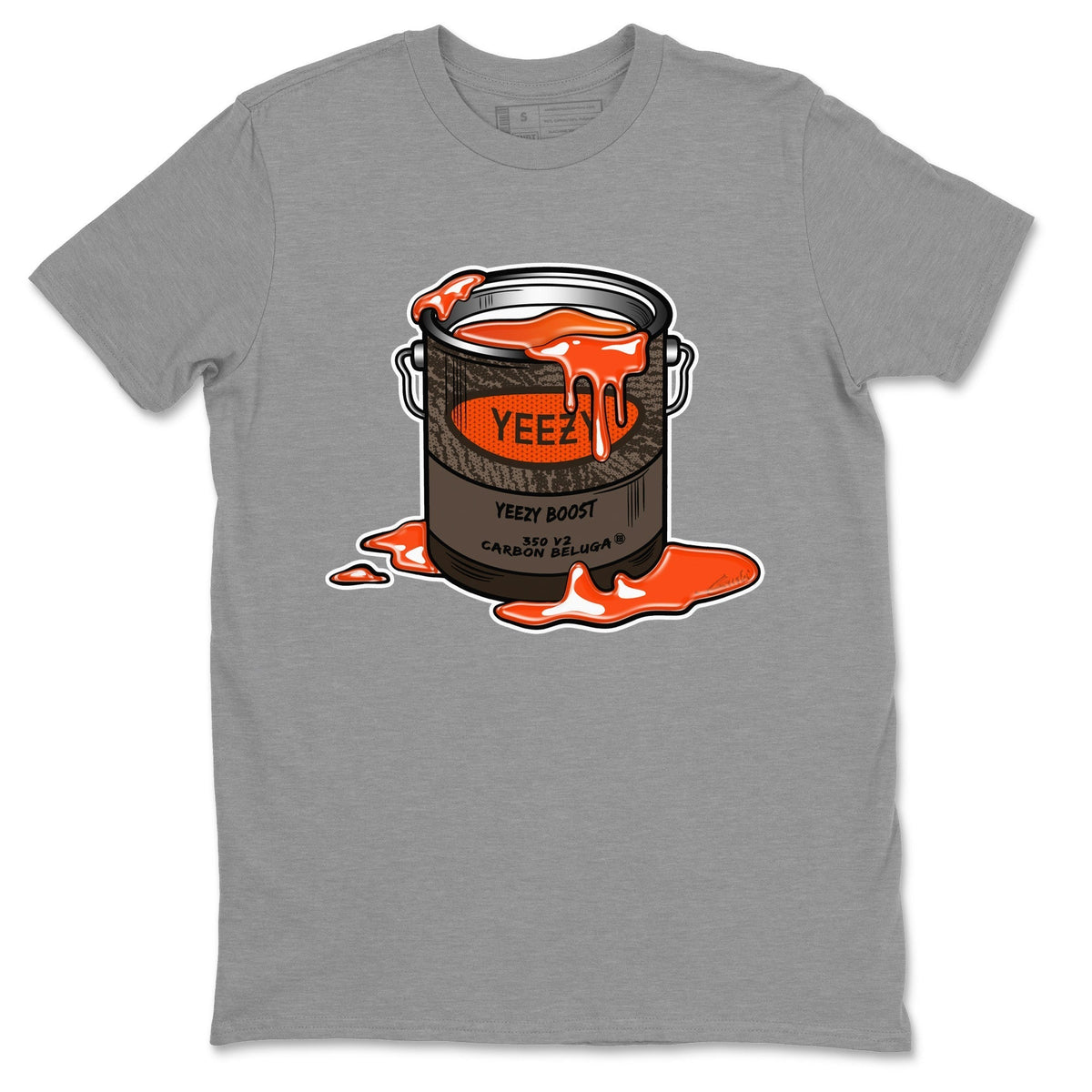 Yeezy 350 Carbon Beluga Shirt To Match Jordans Bucket Sneaker Tees Yeezy 350 Carbon Beluga Drip Gear Zone Sneaker Matching Clothing Unisex Shirts