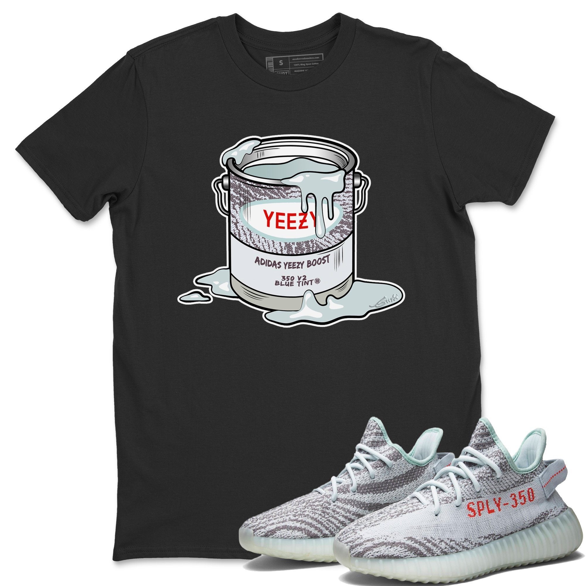 Yeezy 350 Blue Tint Shirt To Match Jordans Bucket Sneaker Tees Yeezy 350 Blue Tint Drip Gear Zone Sneaker Matching Clothing Unisex Shirts