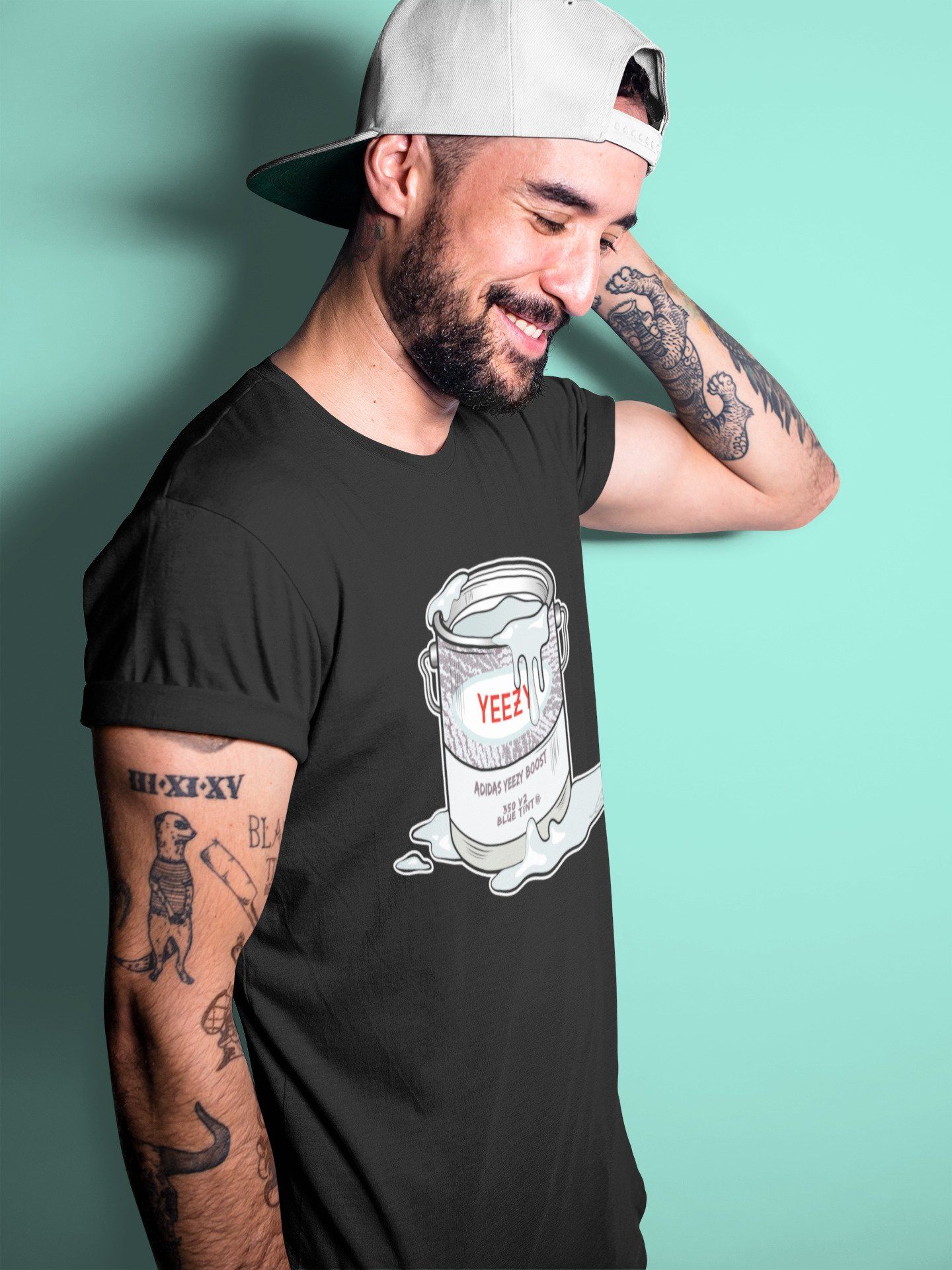 Yeezy 350 Blue Tint Shirt To Match Jordans Bucket Sneaker Tees Yeezy 350 Blue Tint Drip Gear Zone Sneaker Matching Clothing Unisex Shirts