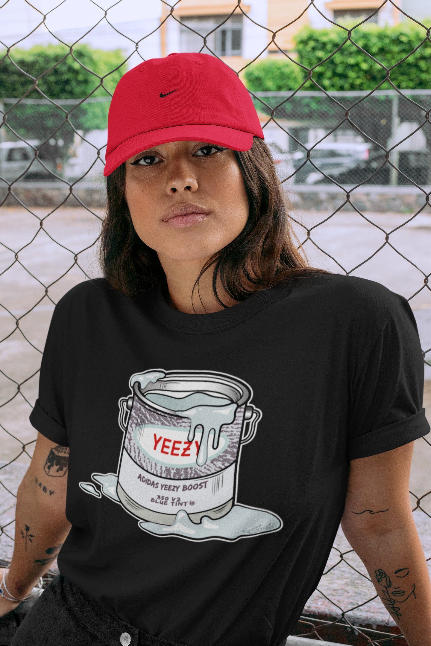 Yeezy 350 Blue Tint Shirt To Match Jordans Bucket Sneaker Tees Yeezy 350 Blue Tint Drip Gear Zone Sneaker Matching Clothing Unisex Shirts