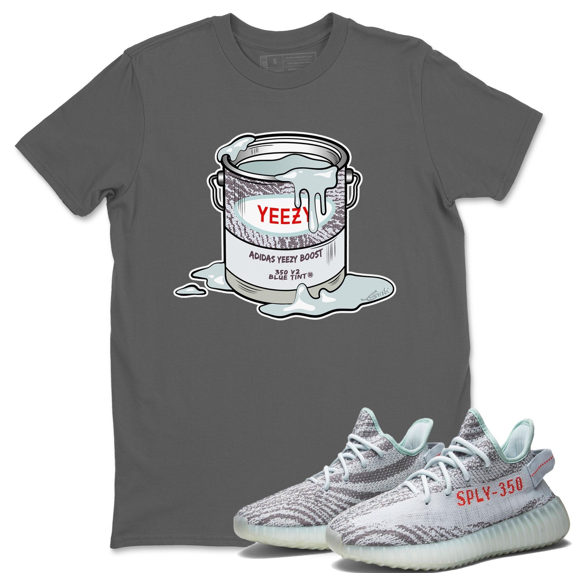 Yeezy 350 Blue Tint Shirt To Match Jordans Bucket Sneaker Tees Yeezy 350 Blue Tint Drip Gear Zone Sneaker Matching Clothing Unisex Shirts