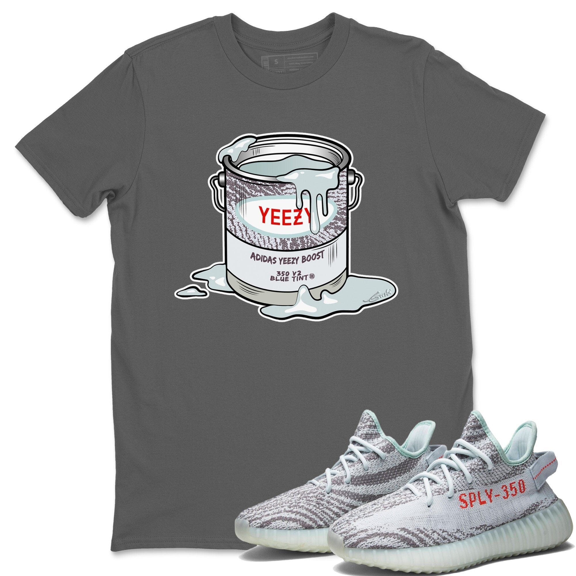 Yeezy 350 Blue Tint Shirt To Match Jordans Bucket Sneaker Tees Yeezy 350 Blue Tint Drip Gear Zone Sneaker Matching Clothing Unisex Shirts