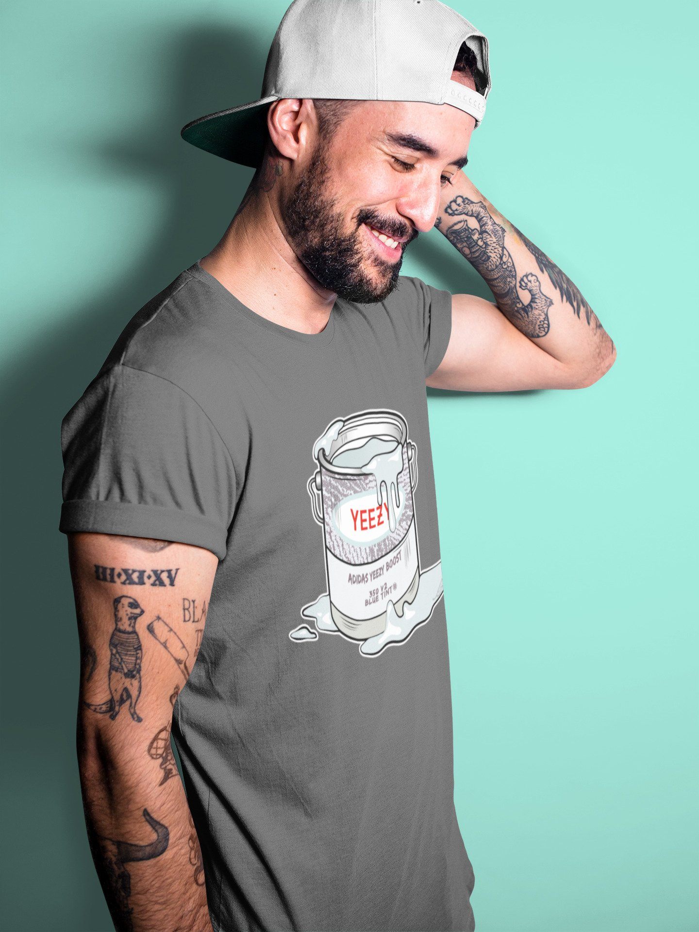 Yeezy 350 Blue Tint Shirt To Match Jordans Bucket Sneaker Tees Yeezy 350 Blue Tint Drip Gear Zone Sneaker Matching Clothing Unisex Shirts