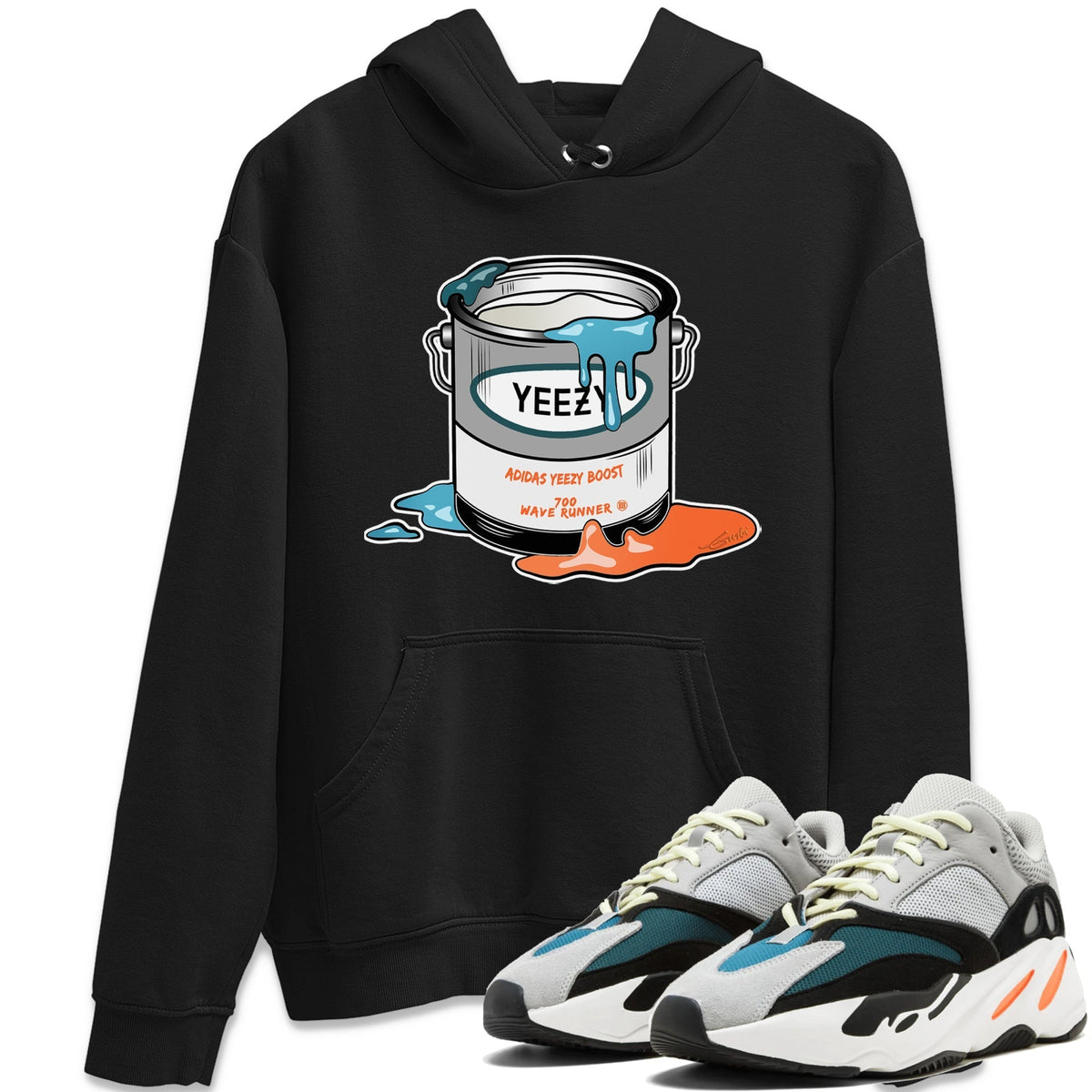 Yeezy 700 Wave Runner Shirt To Match Jordans Bucket Sneaker Tees Yeezy 700 Wave Runner Drip Gear Zone Sneaker Matching Clothing Unisex Shirts