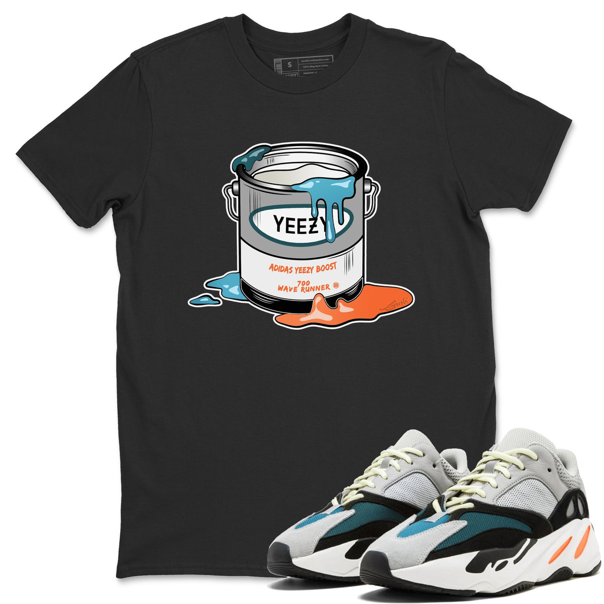 Yeezy 700 Wave Runner Shirt To Match Jordans Bucket Sneaker Tees Yeezy 700 Wave Runner Drip Gear Zone Sneaker Matching Clothing Unisex Shirts