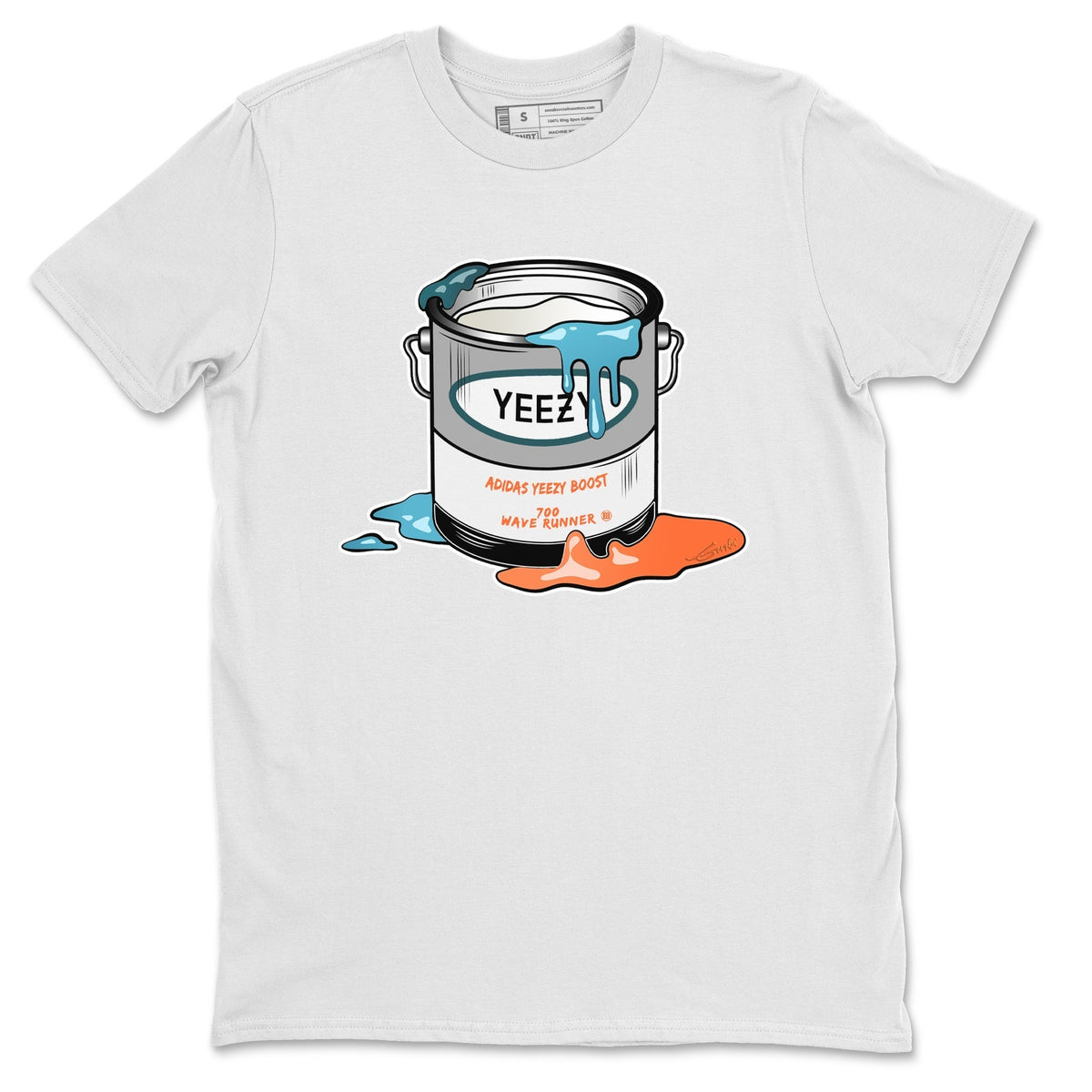 Yeezy 700 Wave Runner Shirt To Match Jordans Bucket Sneaker Tees Yeezy 700 Wave Runner Drip Gear Zone Sneaker Matching Clothing Unisex Shirts
