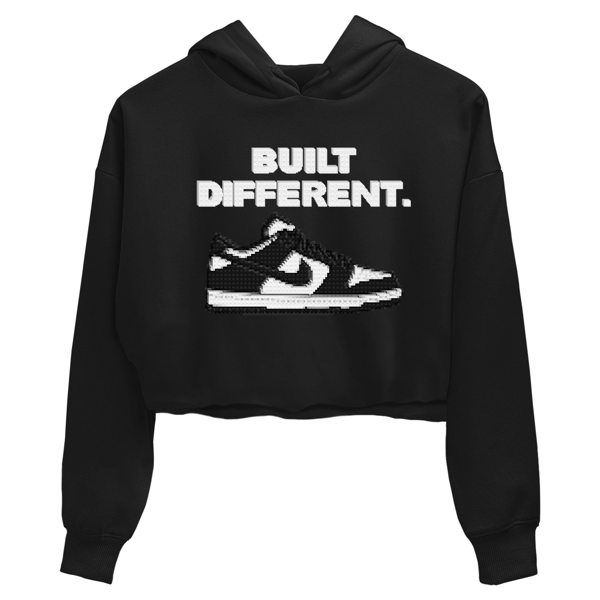 Dunk Low Panda Dunks Black White shirt to match jordans Built Different sneaker tees Dunk Panda Drip Gear Zone Sneaker Matching Cotton Shirt Black 2 crop length shirt