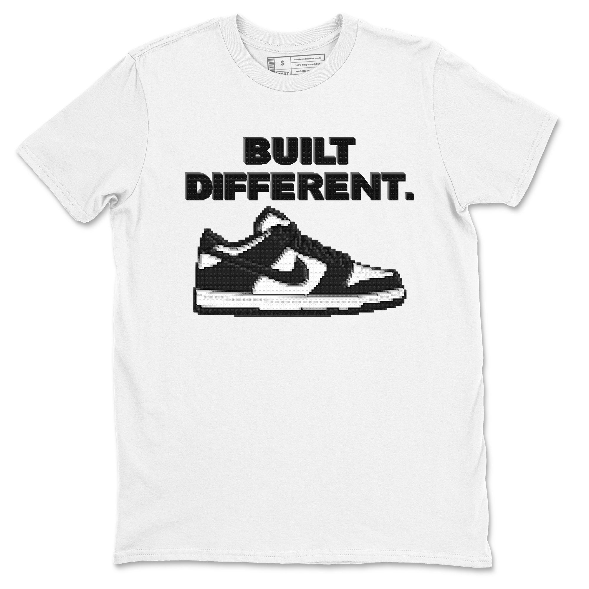 Dunk Low Panda Dunks Black White shirt to match jordans Built Different sneaker tees Dunk Panda Drip Gear Zone Sneaker Matching Cotton Shirt unisex cotton White 2 crew neck shirt