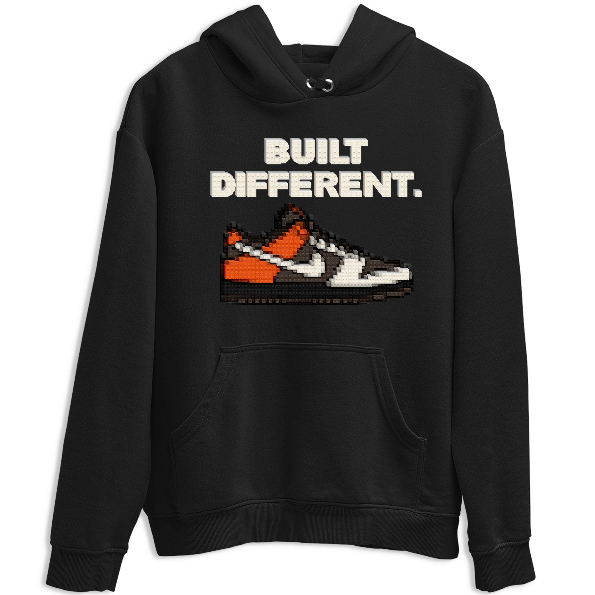 Dunk Red Panda shirt to match jordans Built Different sneaker tees Dunks Red Panda Drip Gear Zone Sneaker Matching Cotton Shirt unisex cotton Black 2 crew neck shirt