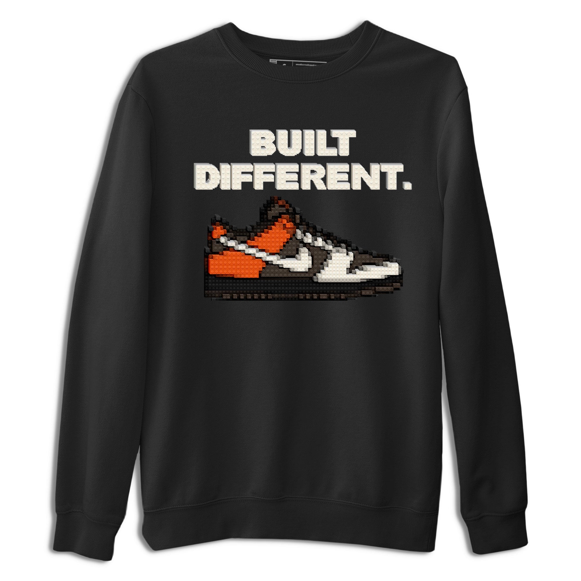 Dunk Red Panda shirt to match jordans Built Different sneaker tees Dunks Red Panda Drip Gear Zone Sneaker Matching Cotton Shirt unisex cotton Black 2 crew neck shirt