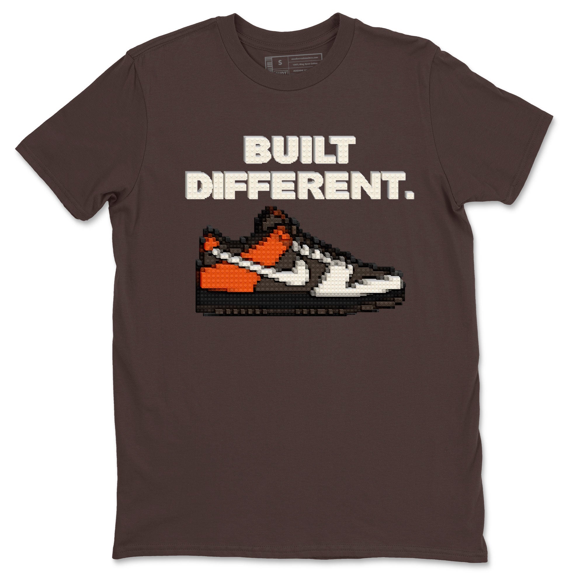 Dunk Red Panda shirt to match jordans Built Different sneaker tees Dunks Red Panda Drip Gear Zone Sneaker Matching Cotton Shirt unisex cotton Dark Chocolate 2 crew neck shirt