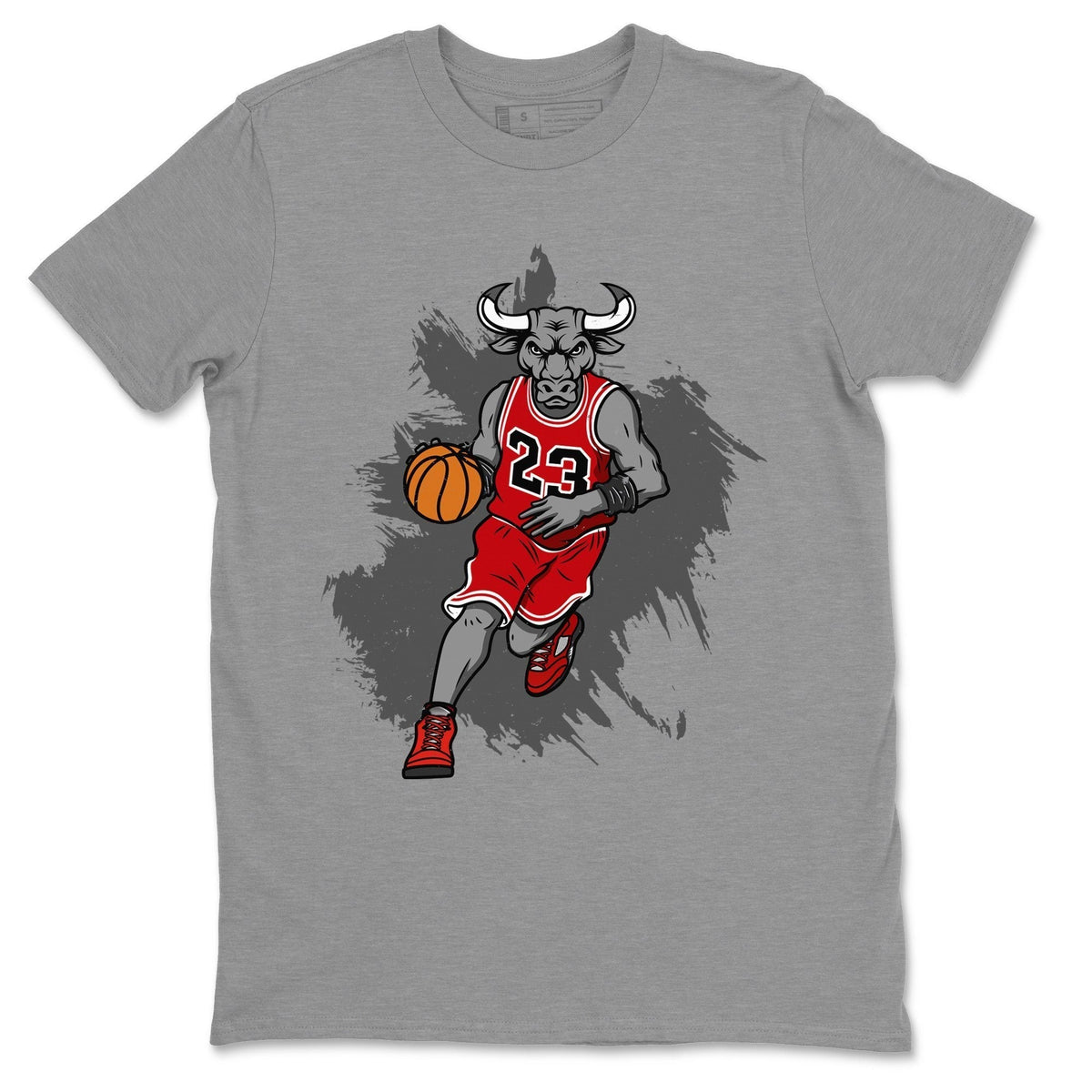 Jordan 5 Raging Bull Shirt To Match Jordans Bull Figure Sneaker Tees Jordan 5 Raging Bull Drip Gear Zone Sneaker Matching Clothing Unisex Shirts