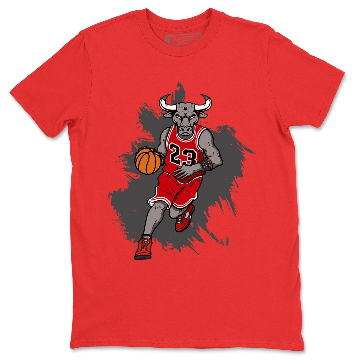 Jordan 5 Raging Bull Shirt To Match Jordans Bull Figure Sneaker Tees Jordan 5 Raging Bull Drip Gear Zone Sneaker Matching Clothing Unisex Shirts