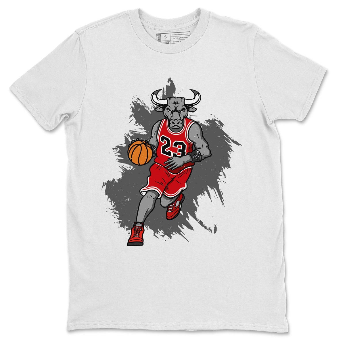 Jordan 5 Raging Bull Shirt To Match Jordans Bull Figure Sneaker Tees Jordan 5 Raging Bull Drip Gear Zone Sneaker Matching Clothing Unisex Shirts