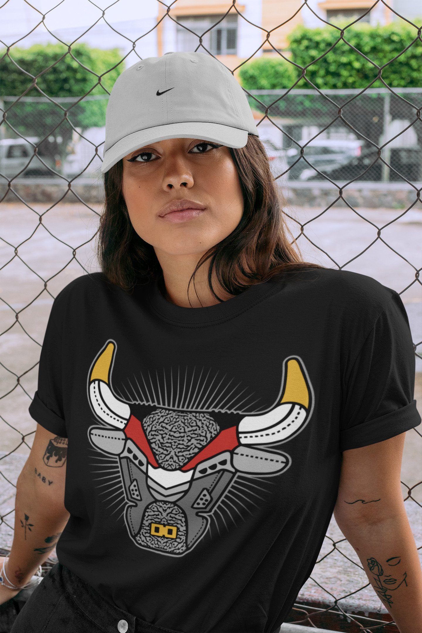 Jordan 3 Cool Grey Shirt To Match Jordans Bull Head Sneaker Tees Jordan 3 Cool Grey Drip Gear Zone Sneaker Matching Clothing Unisex Shirts