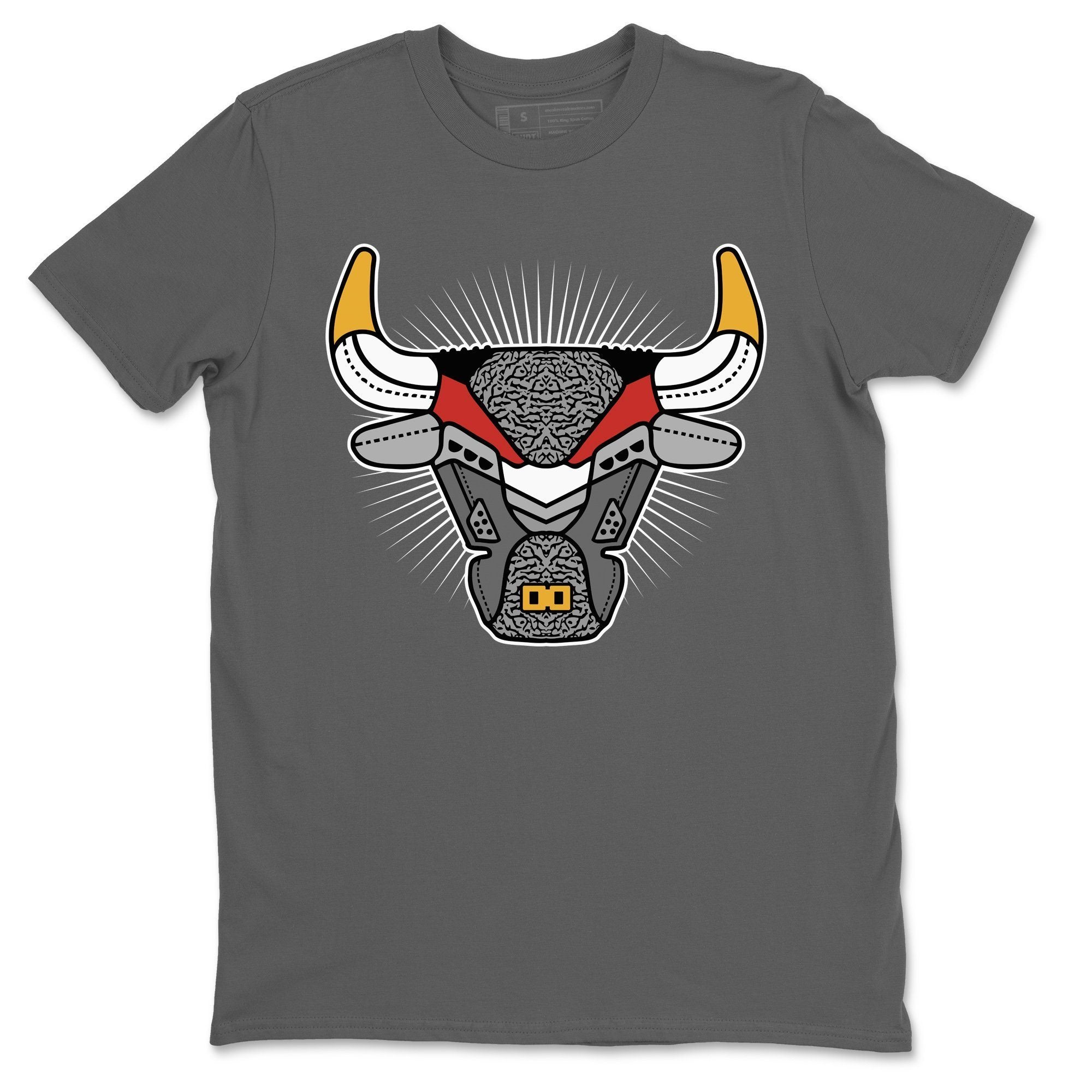 Jordan 3 Cool Grey Shirt To Match Jordans Bull Head Sneaker Tees Jordan 3 Cool Grey Drip Gear Zone Sneaker Matching Clothing Unisex Shirts