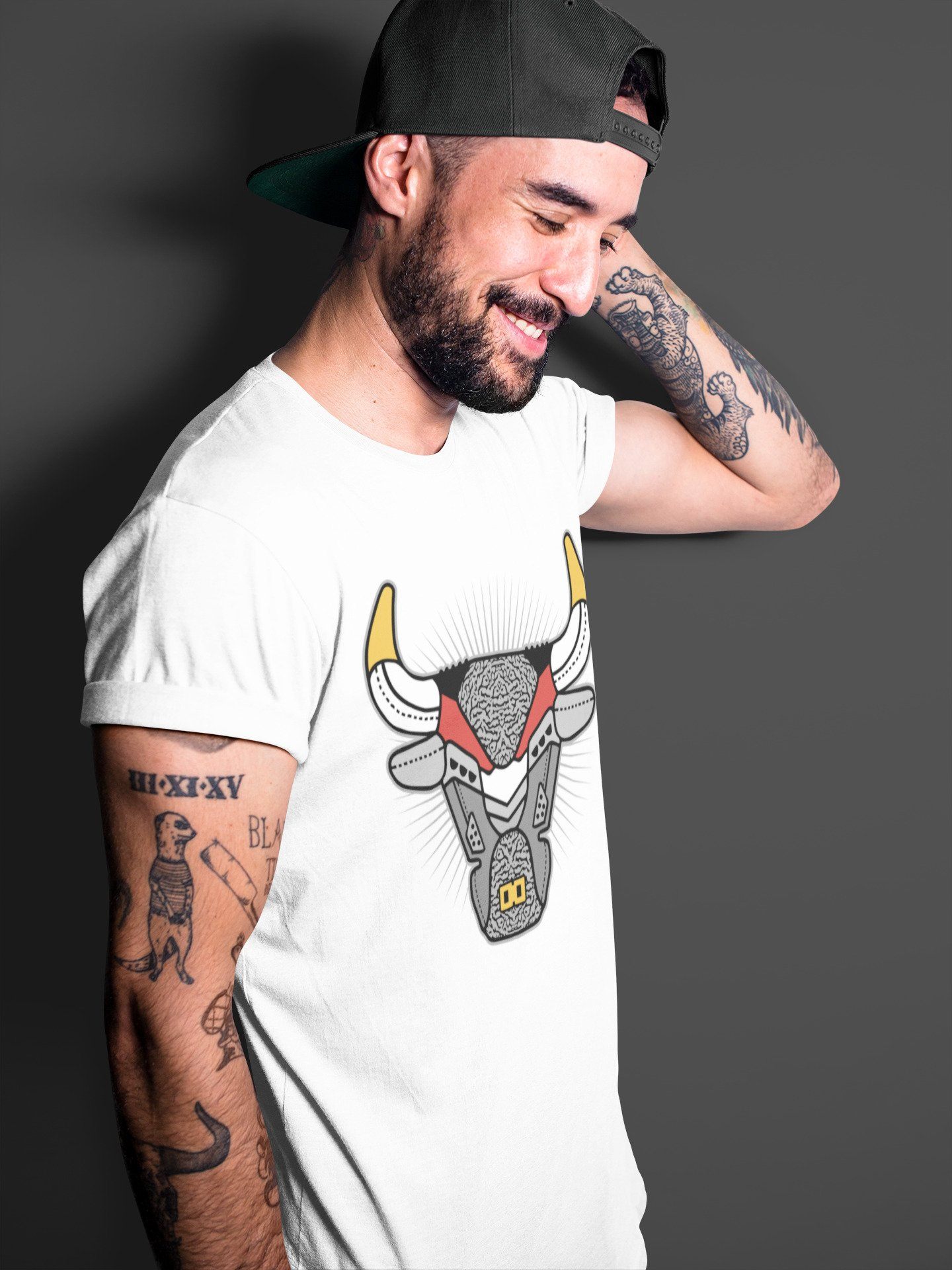 Jordan 3 Cool Grey Shirt To Match Jordans Bull Head Sneaker Tees Jordan 3 Cool Grey Drip Gear Zone Sneaker Matching Clothing Unisex Shirts
