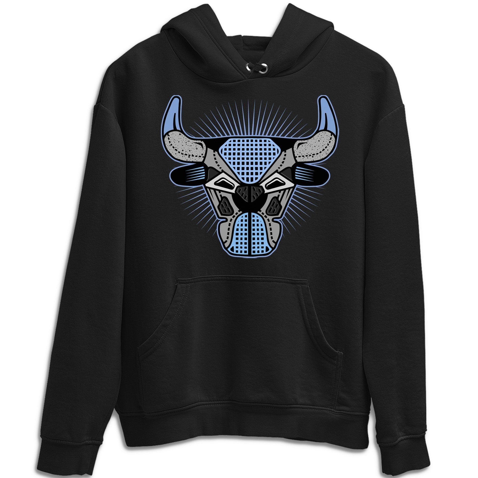 Jordan 4 University Blue Shirt To Match Jordans Bull Head Sneaker Tees Jordan 4 University Blue Drip Gear Zone Sneaker Matching Clothing Unisex Shirts