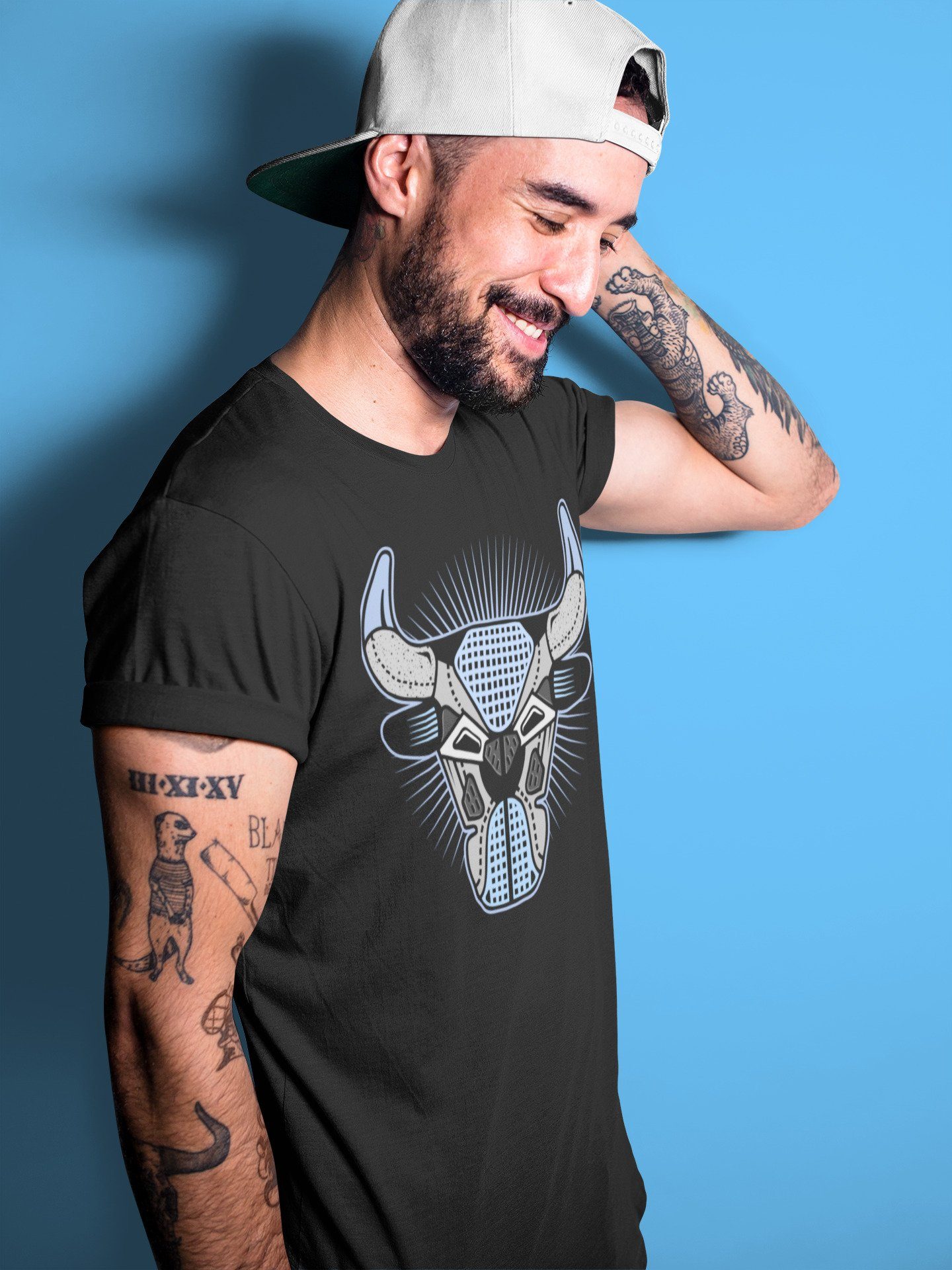 Jordan 4 University Blue Shirt To Match Jordans Bull Head Sneaker Tees Jordan 4 University Blue Drip Gear Zone Sneaker Matching Clothing Unisex Shirts